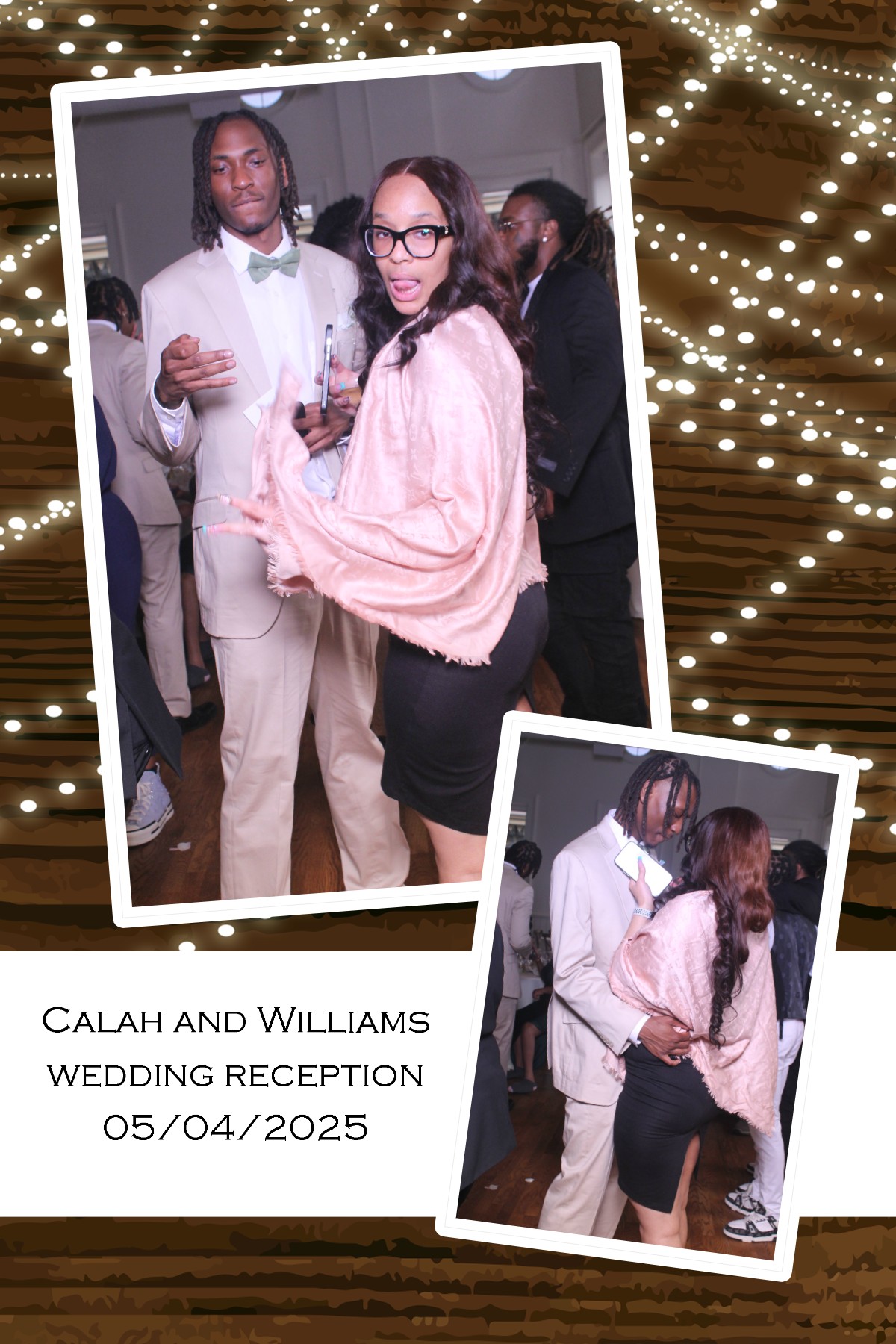 Calah & William's Wedding Reception | View more photos from the event at gallery.photoboothcincy.com/u/PhotoBoothCincy/Calah-Williams-Wedding-Reception