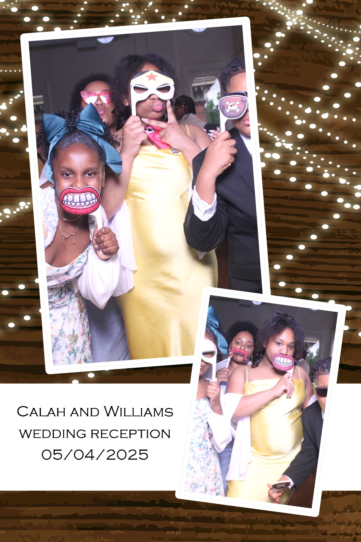 Calah & William's Wedding Reception | View more photos from the event at gallery.photoboothcincy.com/u/PhotoBoothCincy/Calah-Williams-Wedding-Reception
