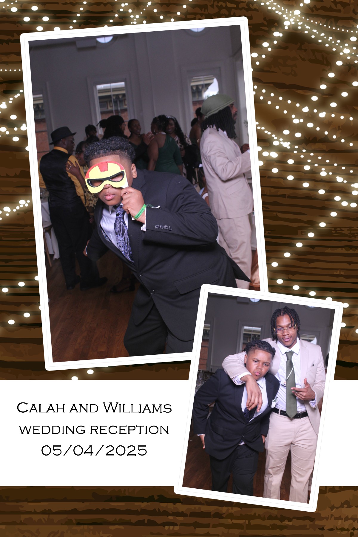Calah & William's Wedding Reception | View more photos from the event at gallery.photoboothcincy.com/u/PhotoBoothCincy/Calah-Williams-Wedding-Reception