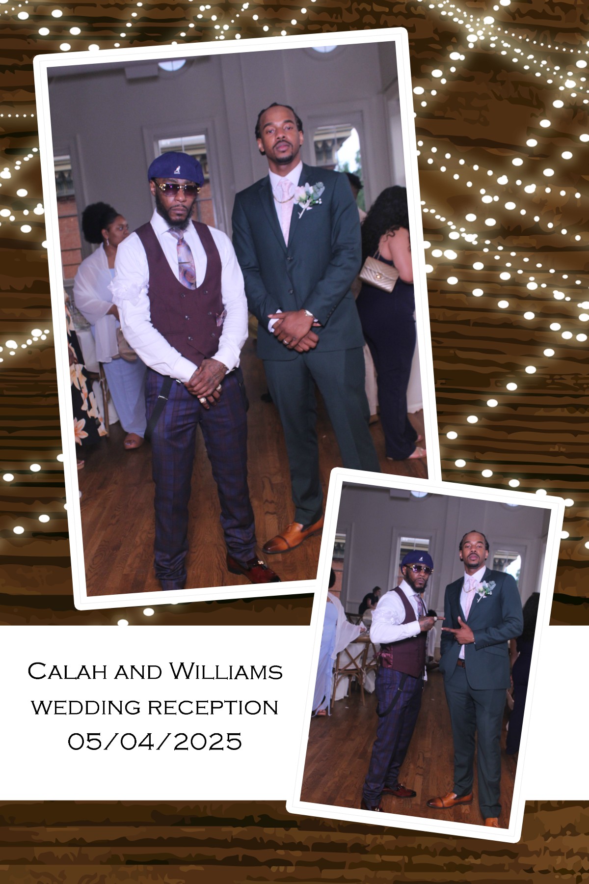 Calah & William's Wedding Reception | View more photos from the event at gallery.photoboothcincy.com/u/PhotoBoothCincy/Calah-Williams-Wedding-Reception