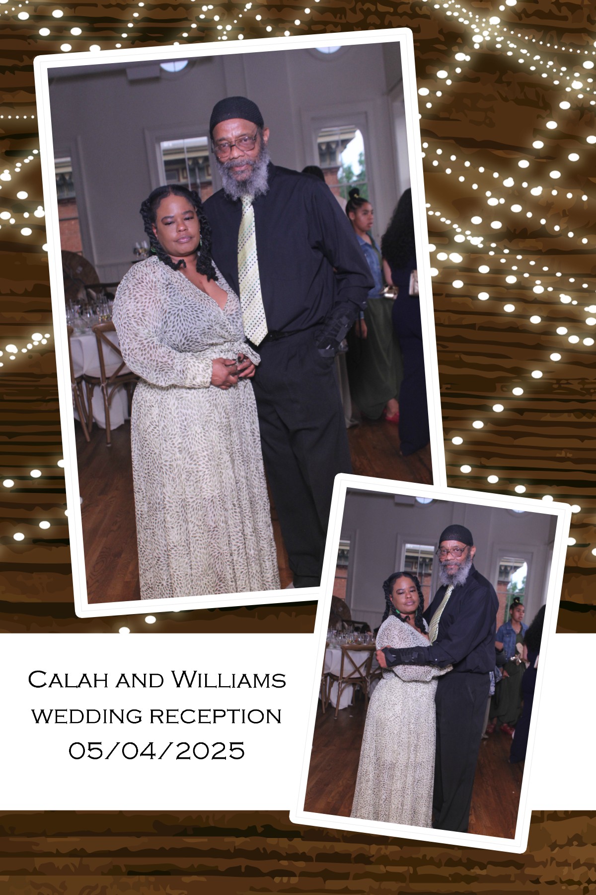 Calah & William's Wedding Reception | View more photos from the event at gallery.photoboothcincy.com/u/PhotoBoothCincy/Calah-Williams-Wedding-Reception
