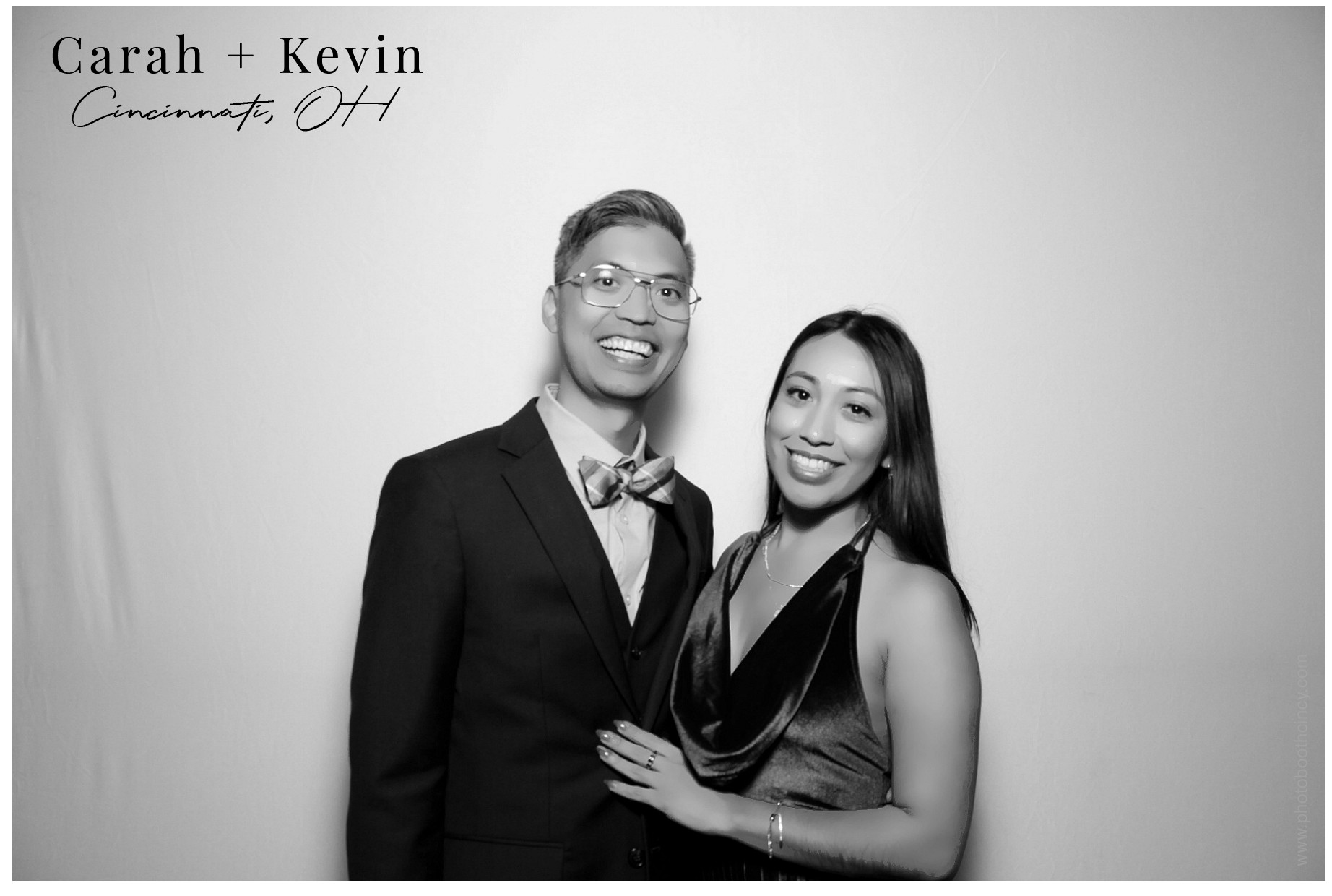 Carah & Kevin | View more photos from the event at gallery.photoboothcincy.com/u/PhotoBoothCincy/Carah-Kevin
