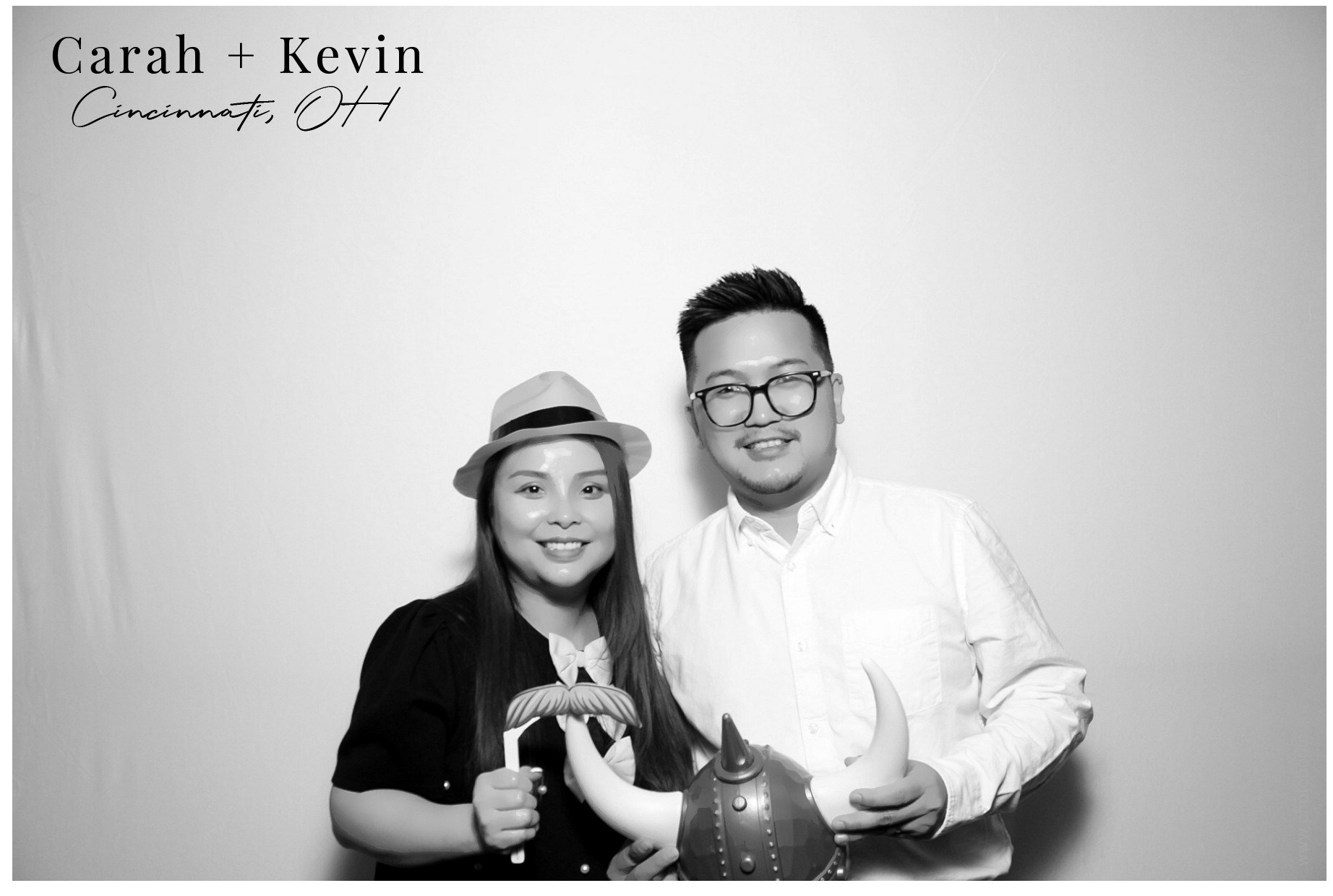 Carah & Kevin | View more photos from the event at gallery.photoboothcincy.com/u/PhotoBoothCincy/Carah-Kevin