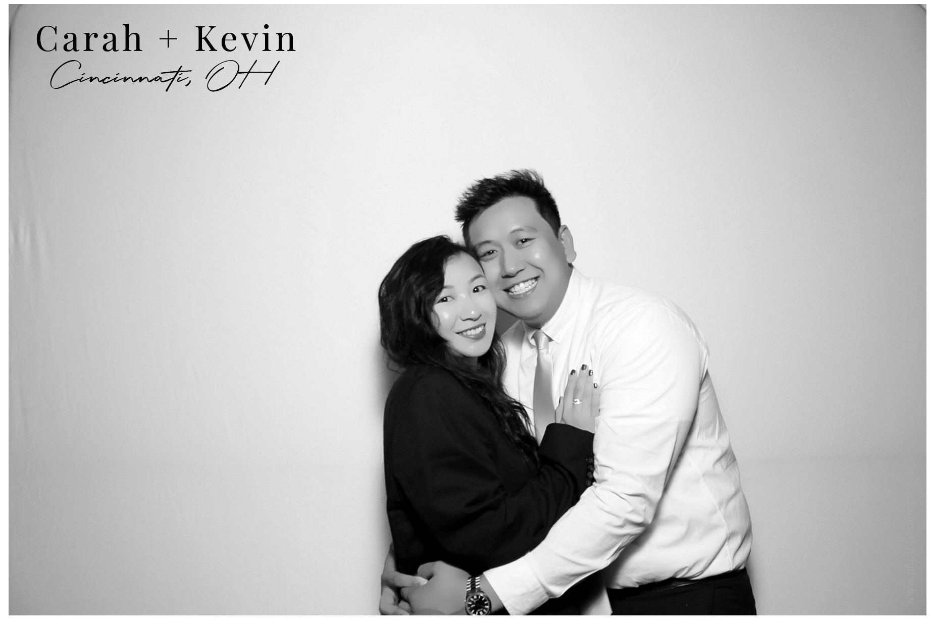 Carah & Kevin | View more photos from the event at gallery.photoboothcincy.com/u/PhotoBoothCincy/Carah-Kevin