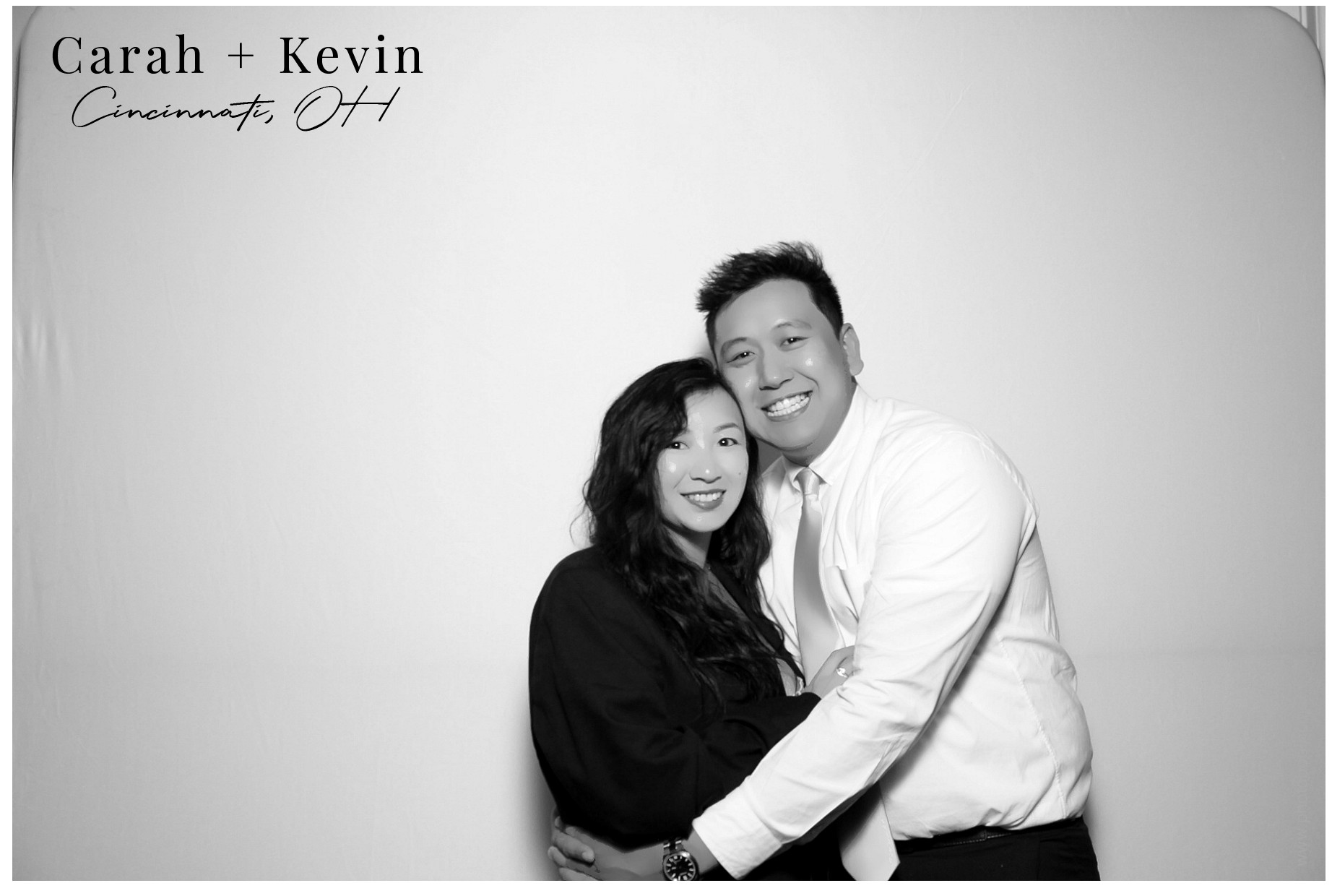 Carah & Kevin | View more photos from the event at gallery.photoboothcincy.com/u/PhotoBoothCincy/Carah-Kevin