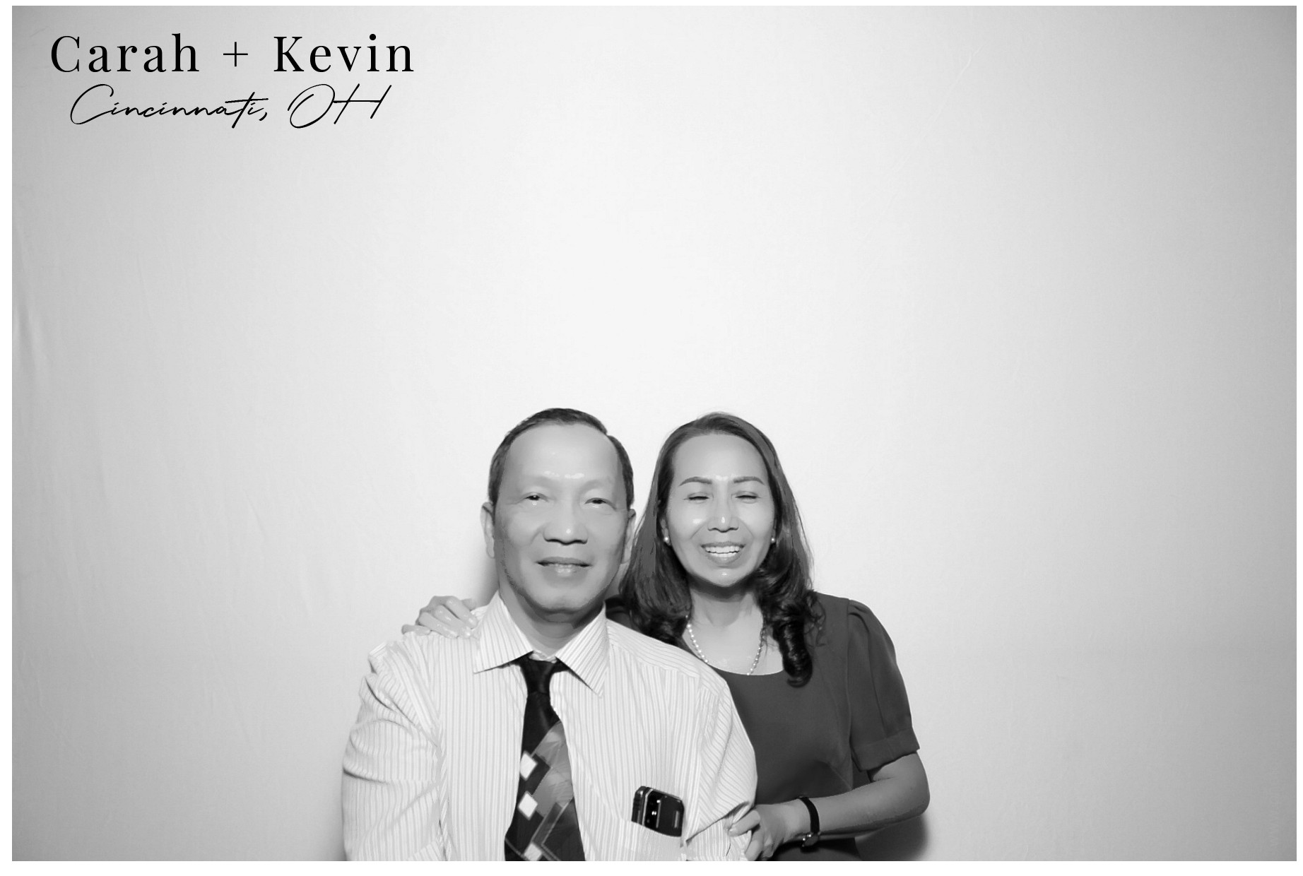 Carah & Kevin | View more photos from the event at gallery.photoboothcincy.com/u/PhotoBoothCincy/Carah-Kevin