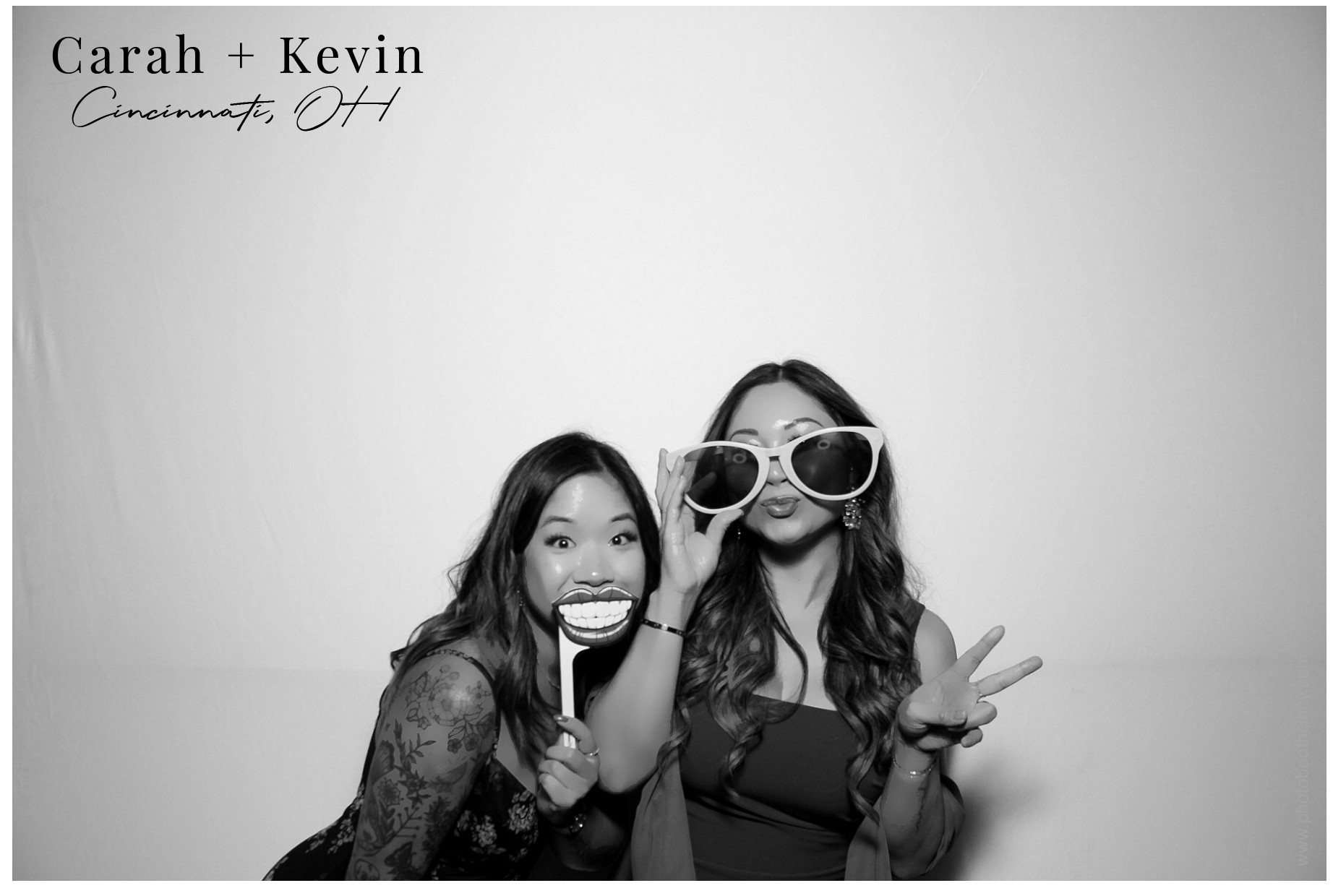 Carah & Kevin | View more photos from the event at gallery.photoboothcincy.com/u/PhotoBoothCincy/Carah-Kevin