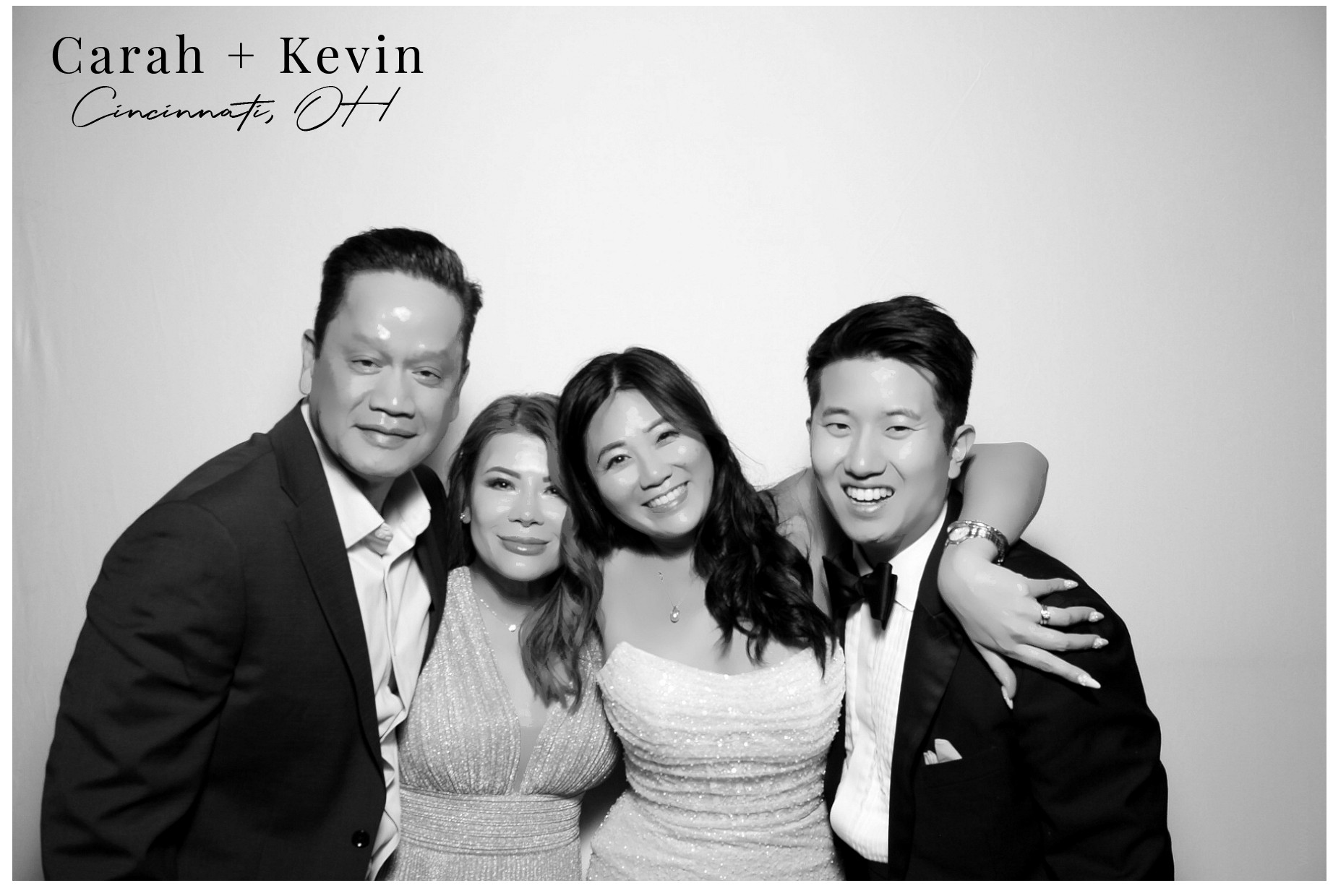 Carah & Kevin | View more photos from the event at gallery.photoboothcincy.com/u/PhotoBoothCincy/Carah-Kevin