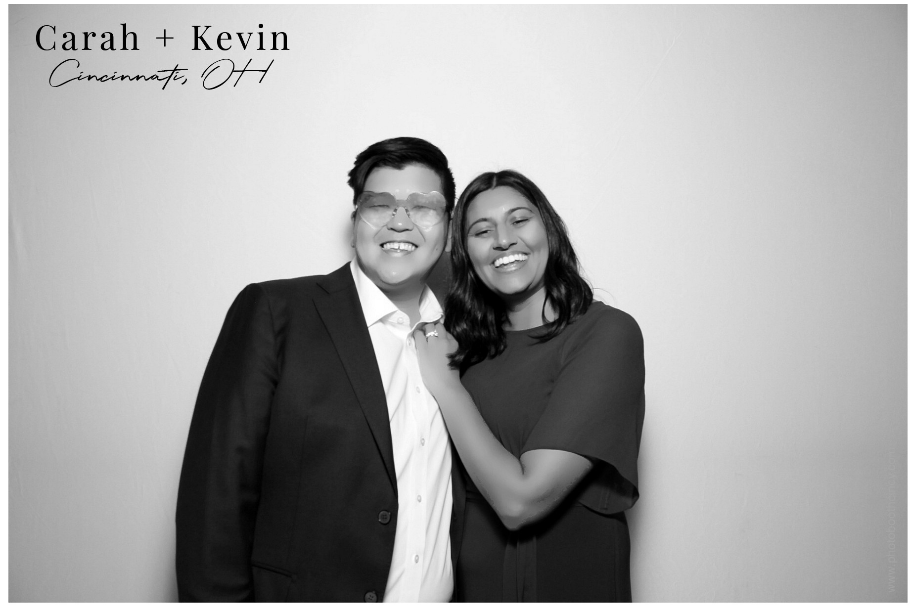 Carah & Kevin | View more photos from the event at gallery.photoboothcincy.com/u/PhotoBoothCincy/Carah-Kevin
