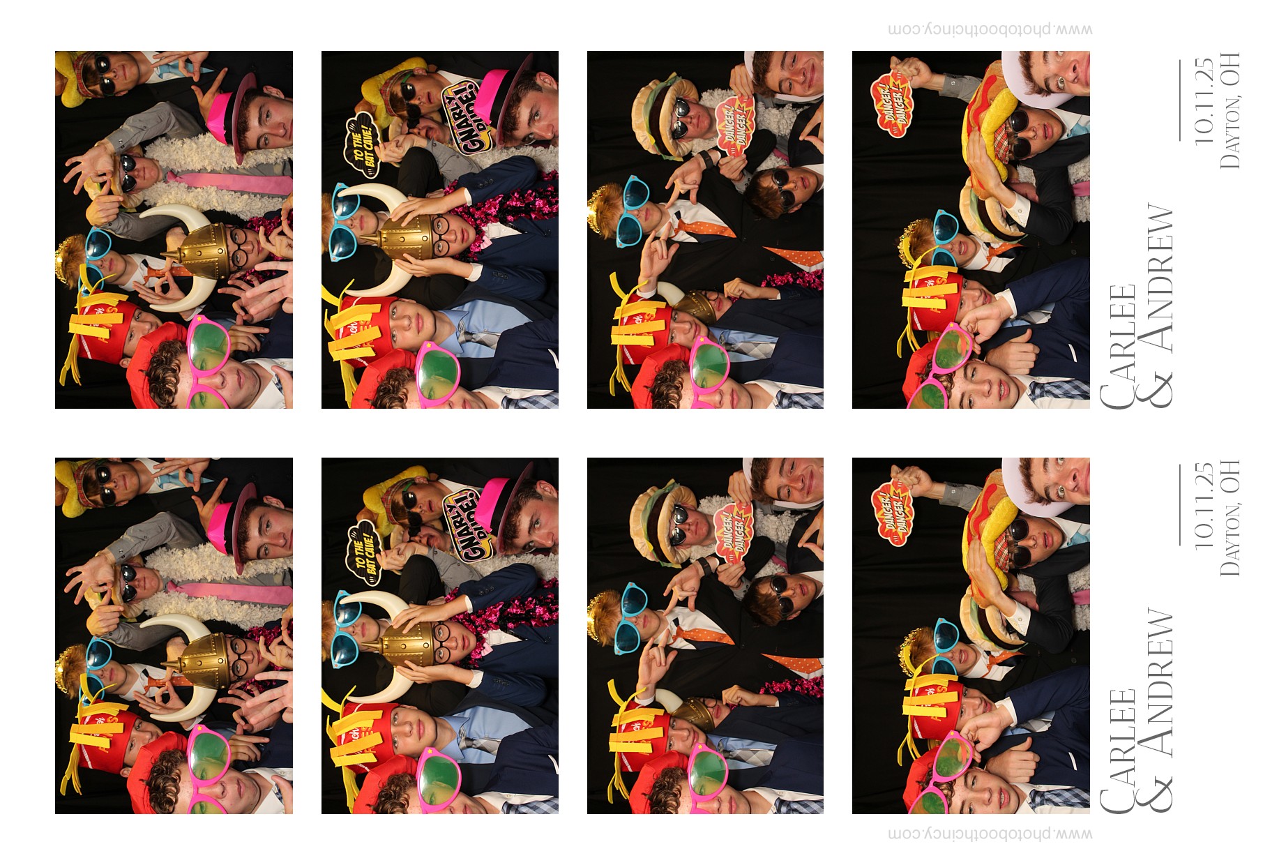 Carlee & Andrew | View more photos from the event at gallery.photoboothcincy.com/u/PhotoBoothCincy/Carlee-Andrew