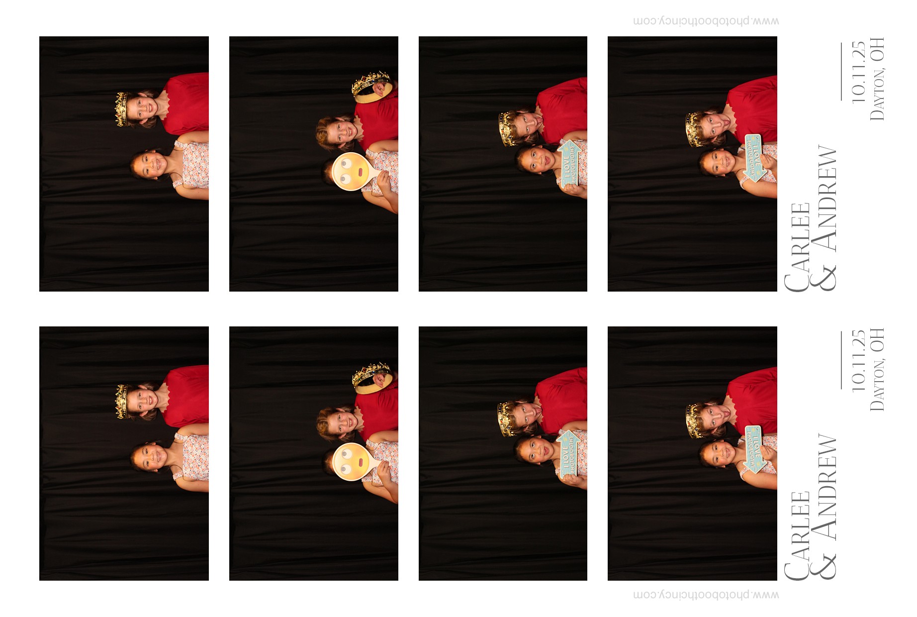 Carlee & Andrew | View more photos from the event at gallery.photoboothcincy.com/u/PhotoBoothCincy/Carlee-Andrew
