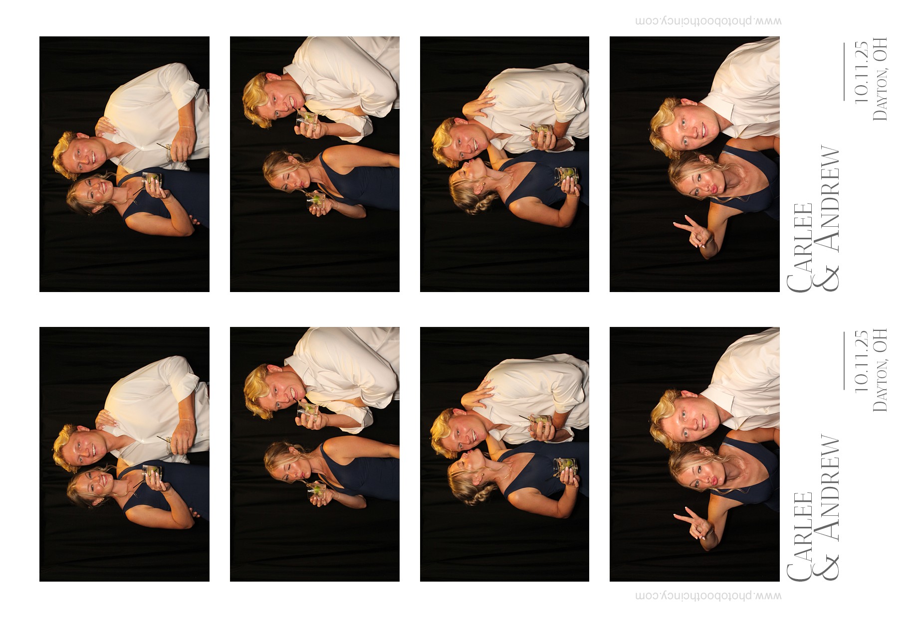 Carlee & Andrew | View more photos from the event at gallery.photoboothcincy.com/u/PhotoBoothCincy/Carlee-Andrew