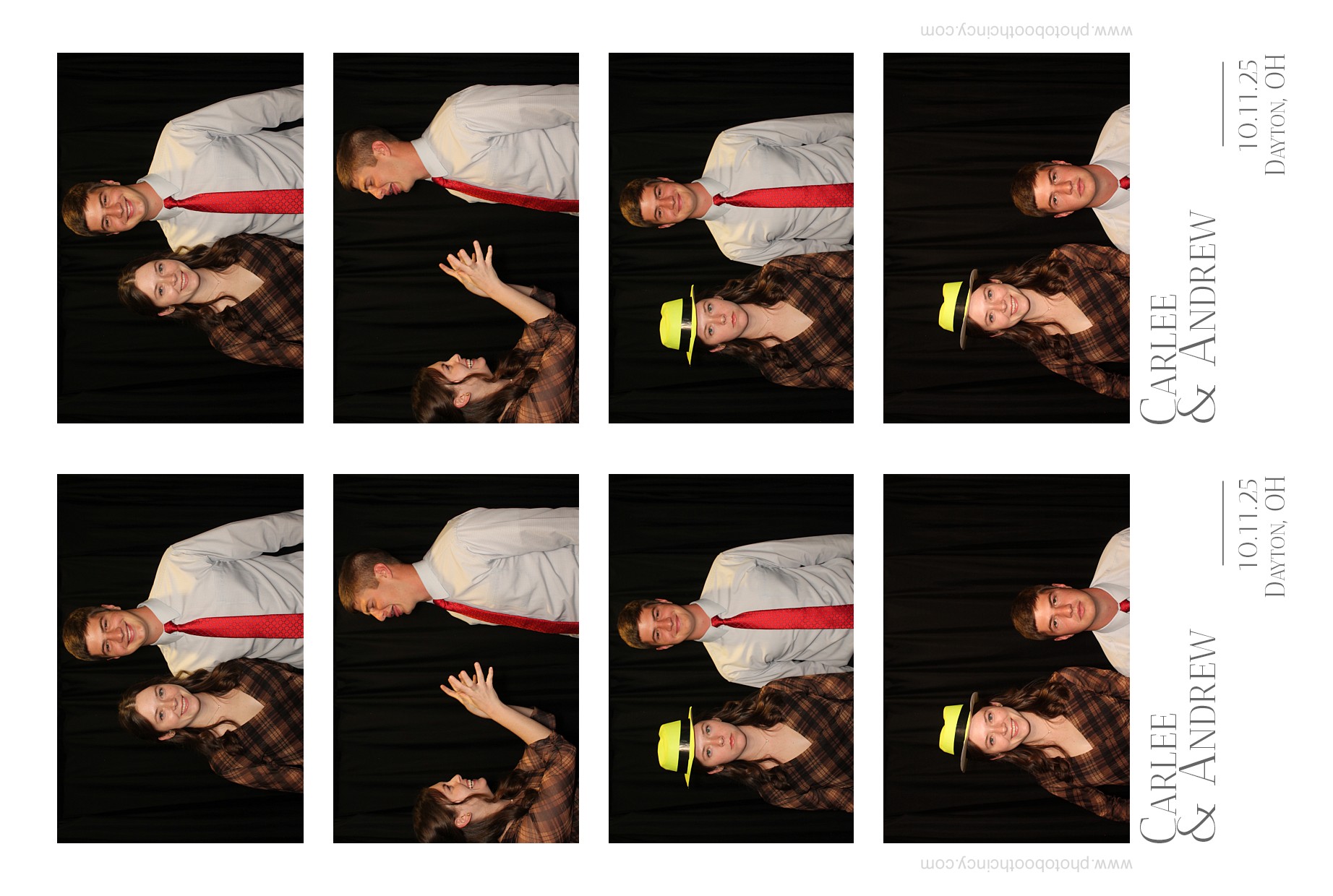 Carlee & Andrew | View more photos from the event at gallery.photoboothcincy.com/u/PhotoBoothCincy/Carlee-Andrew