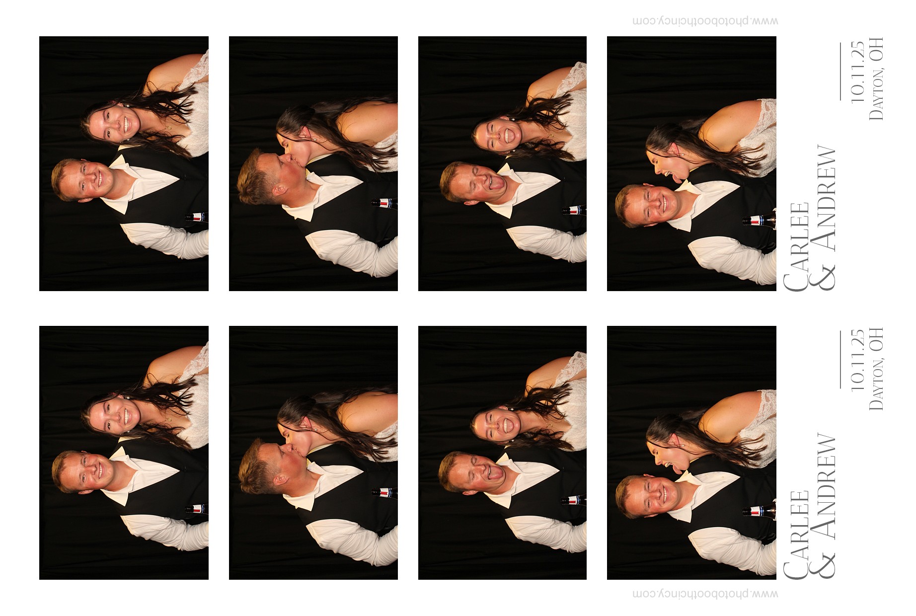 Carlee & Andrew | View more photos from the event at gallery.photoboothcincy.com/u/PhotoBoothCincy/Carlee-Andrew