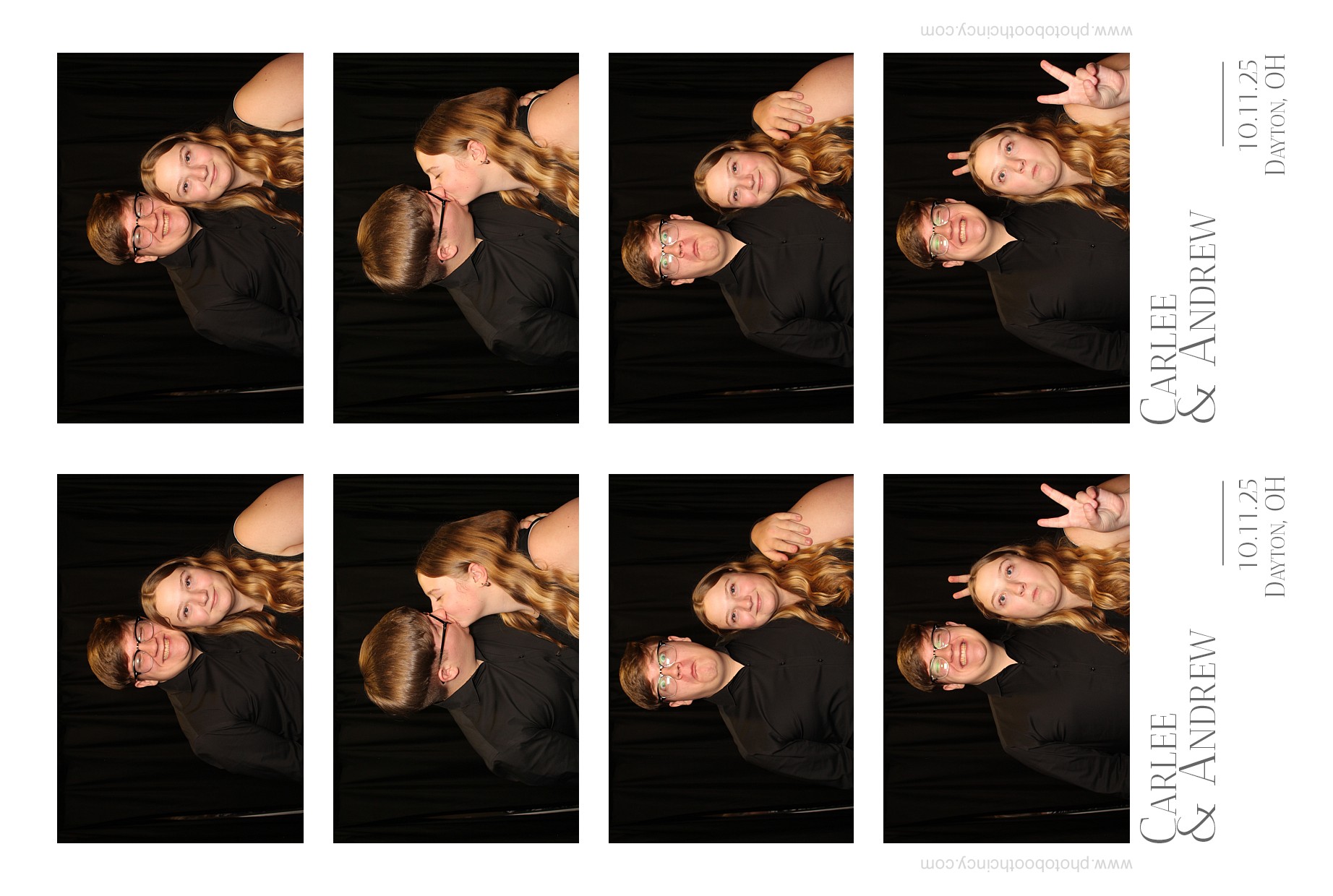 Carlee & Andrew | View more photos from the event at gallery.photoboothcincy.com/u/PhotoBoothCincy/Carlee-Andrew