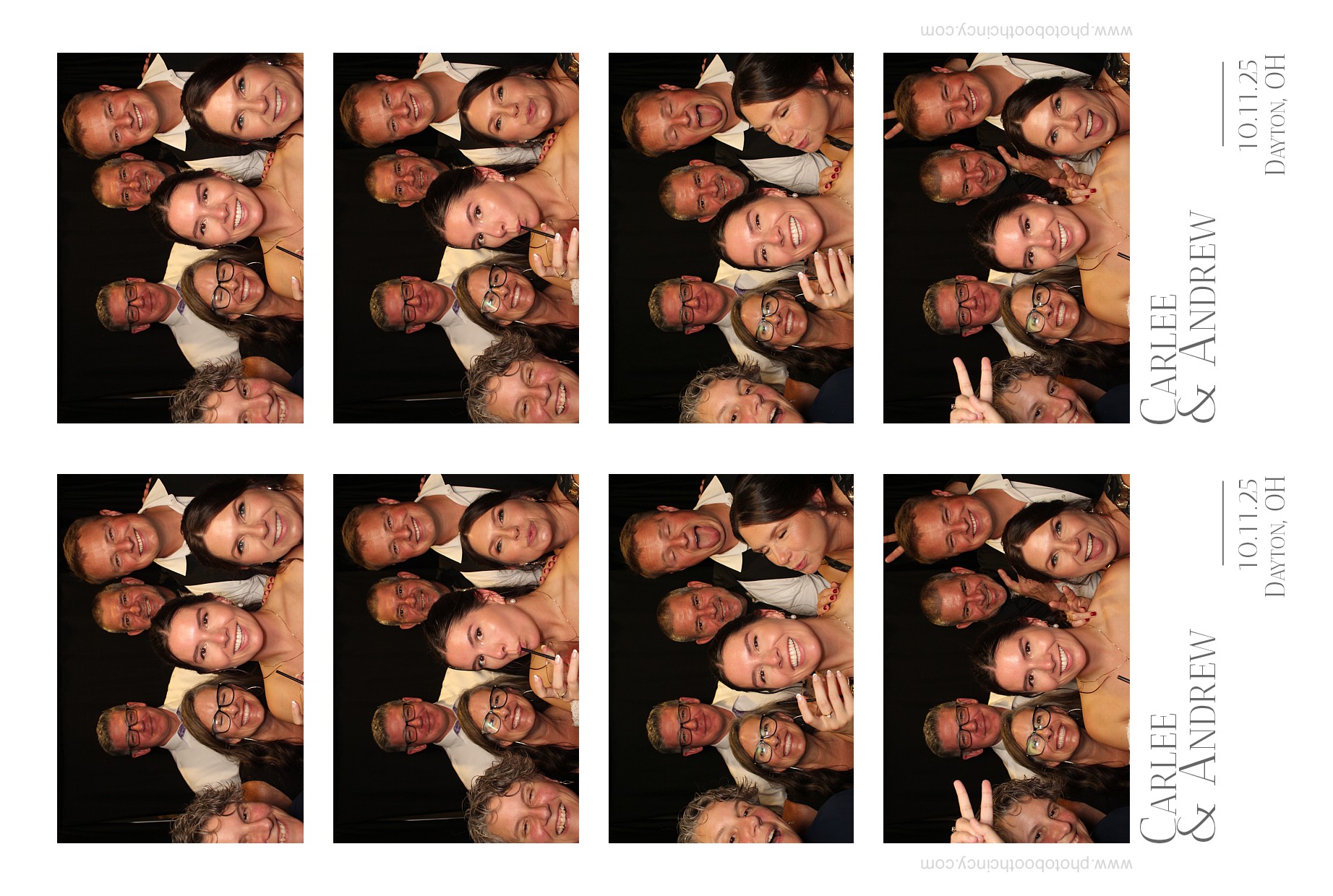 Carlee & Andrew | View more photos from the event at gallery.photoboothcincy.com/u/PhotoBoothCincy/Carlee-Andrew