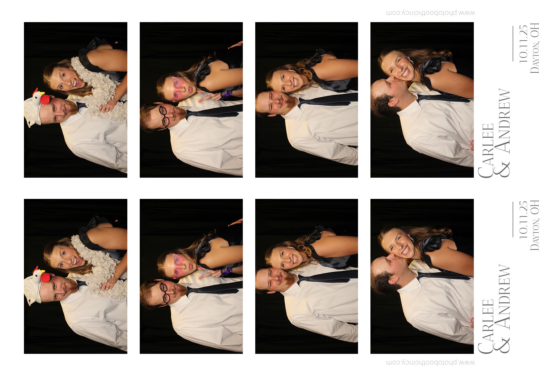 Carlee & Andrew | View more photos from the event at gallery.photoboothcincy.com/u/PhotoBoothCincy/Carlee-Andrew