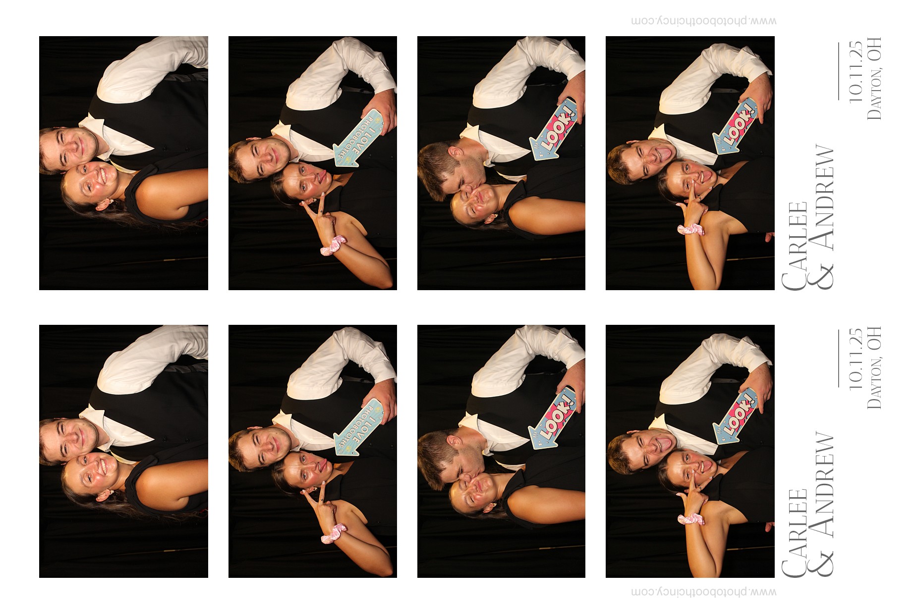 Carlee & Andrew | View more photos from the event at gallery.photoboothcincy.com/u/PhotoBoothCincy/Carlee-Andrew