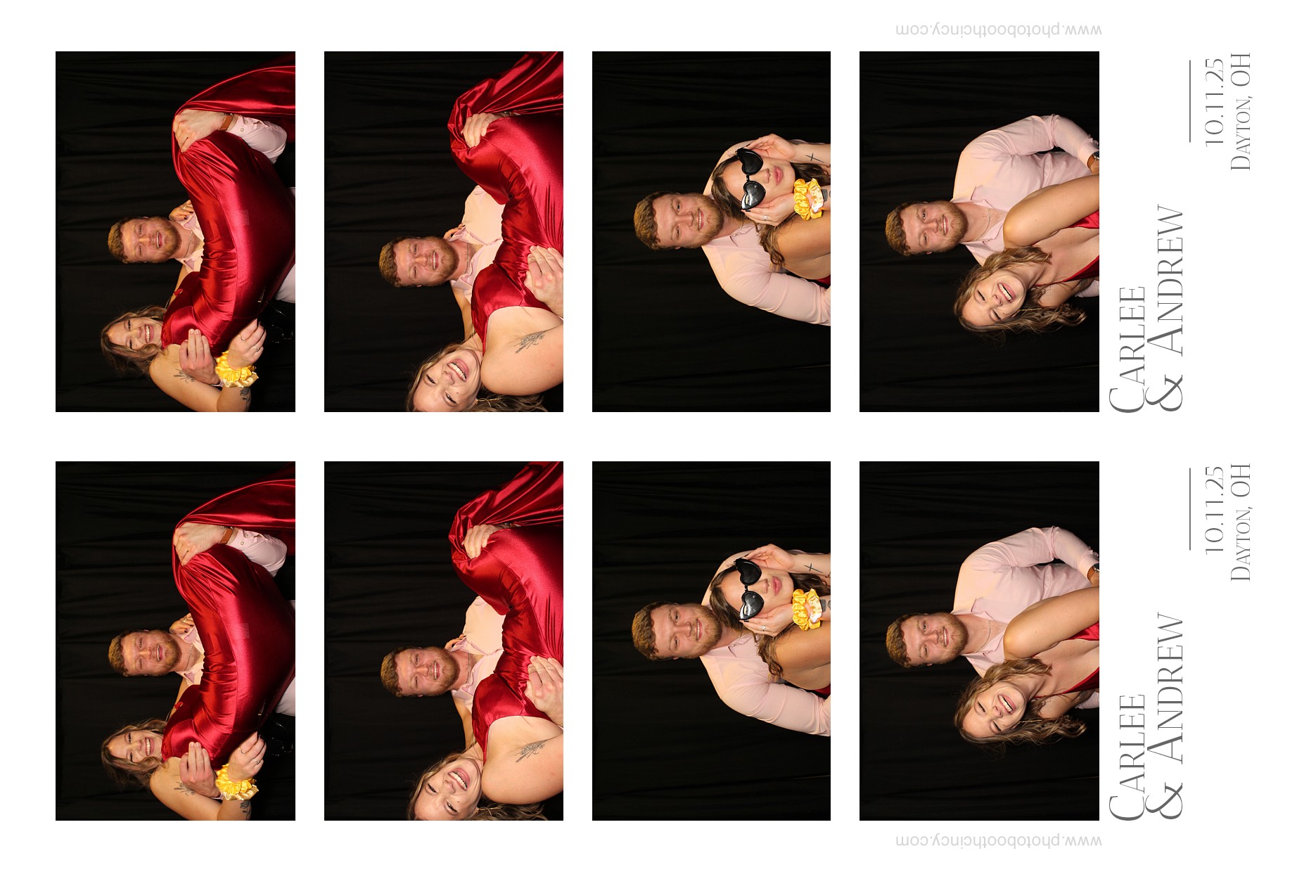 Carlee & Andrew | View more photos from the event at gallery.photoboothcincy.com/u/PhotoBoothCincy/Carlee-Andrew