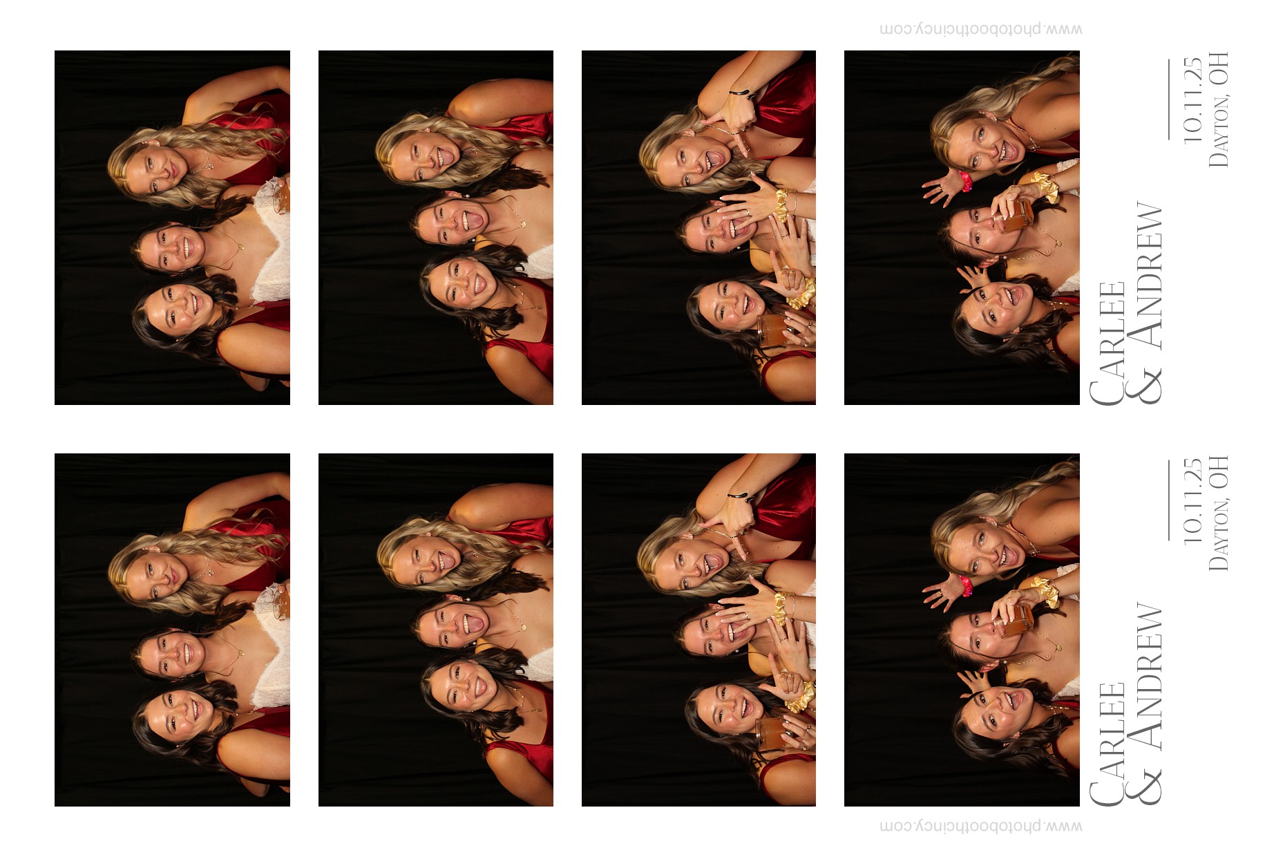 Carlee & Andrew | View more photos from the event at gallery.photoboothcincy.com/u/PhotoBoothCincy/Carlee-Andrew