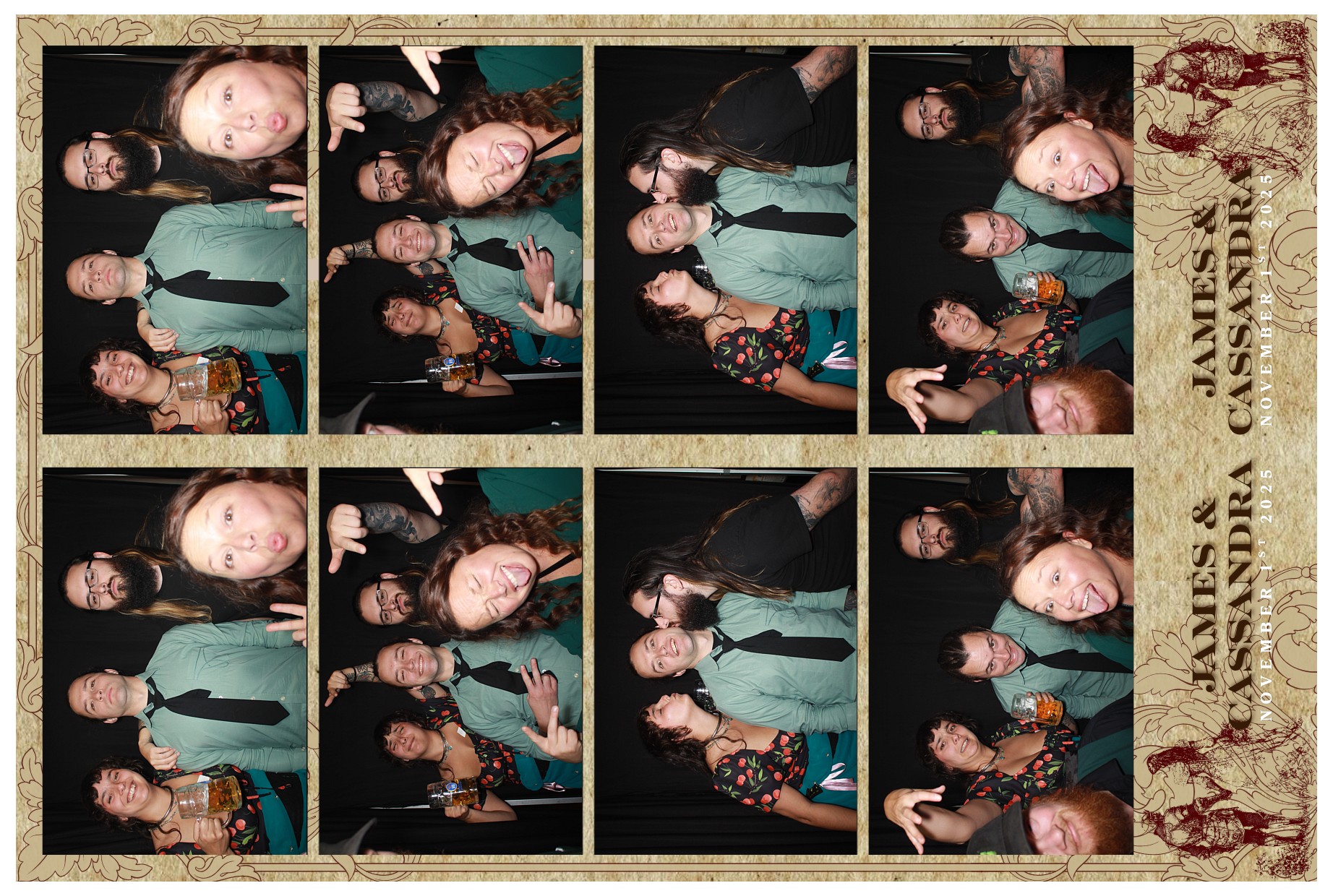 CasSando Wedding | View more photos from the event at gallery.photoboothcincy.com/u/PhotoBoothCincy/CasSando-Wedding