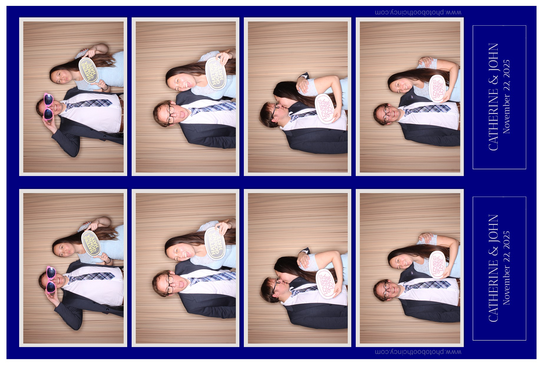 Catherine & John | View more photos from the event at gallery.photoboothcincy.com/u/PhotoBoothCincy/Catherine-John