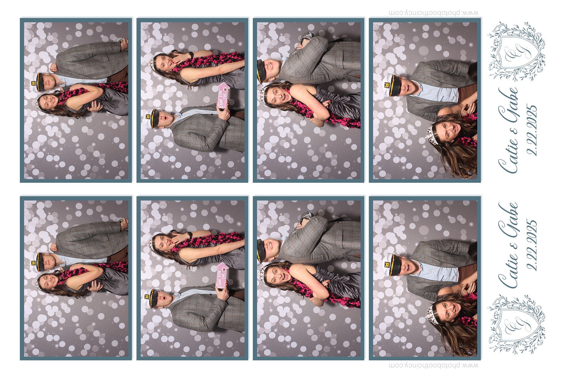 Catie & Gabe  | View more photos from the event at gallery.photoboothcincy.com/u/PhotoBoothCincy/Catie-Gabe