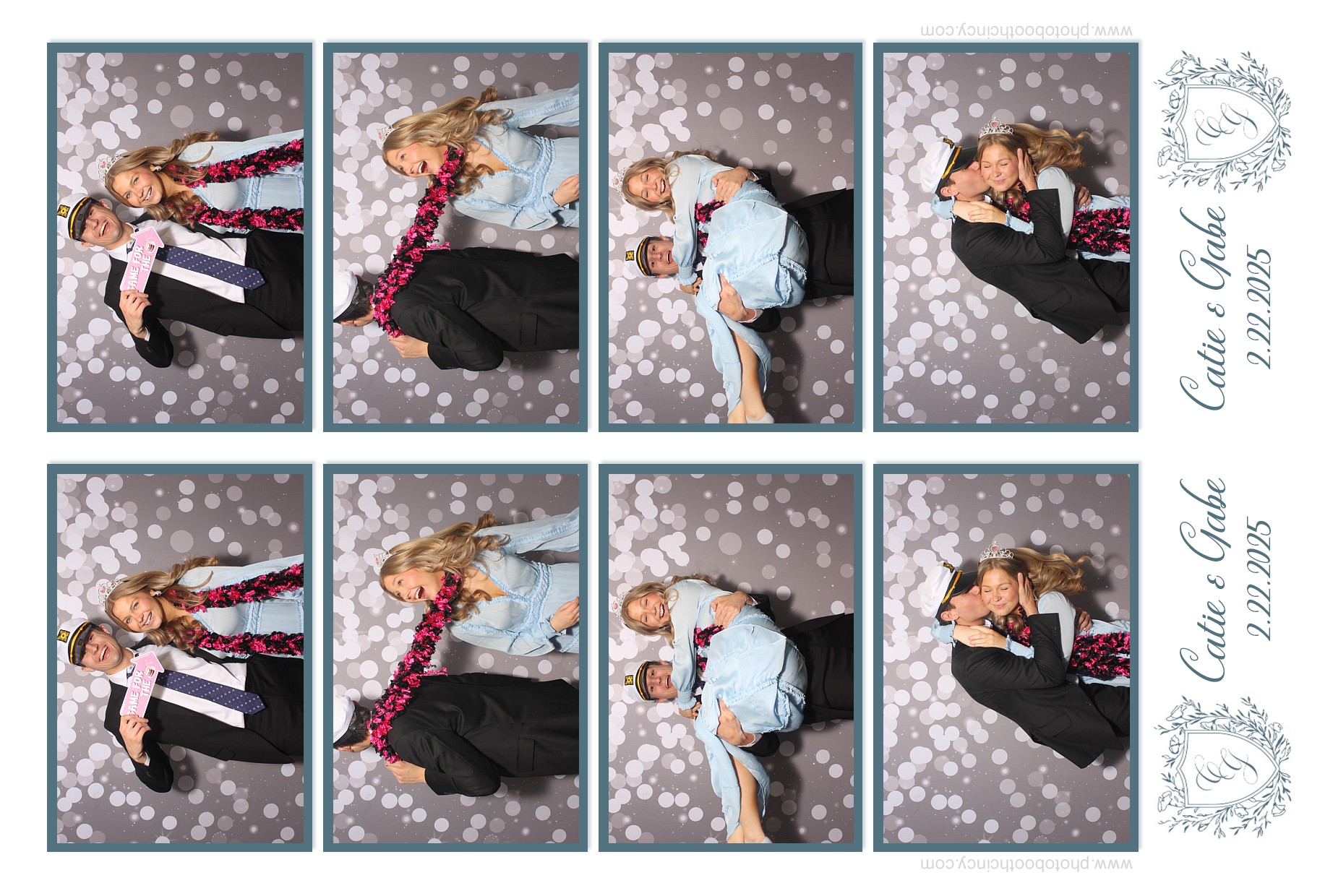 Catie & Gabe  | View more photos from the event at gallery.photoboothcincy.com/u/PhotoBoothCincy/Catie-Gabe