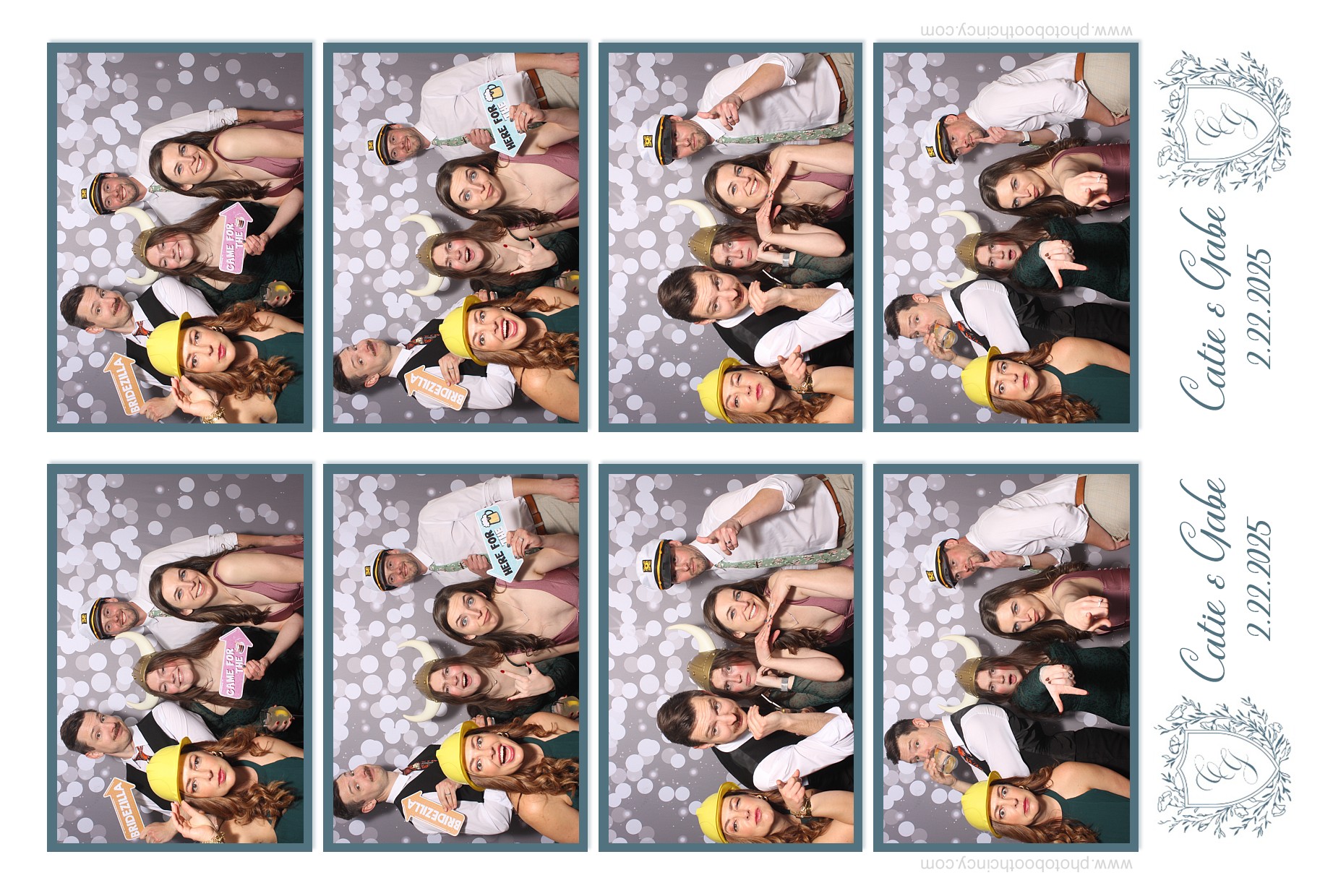 Catie & Gabe  | View more photos from the event at gallery.photoboothcincy.com/u/PhotoBoothCincy/Catie-Gabe