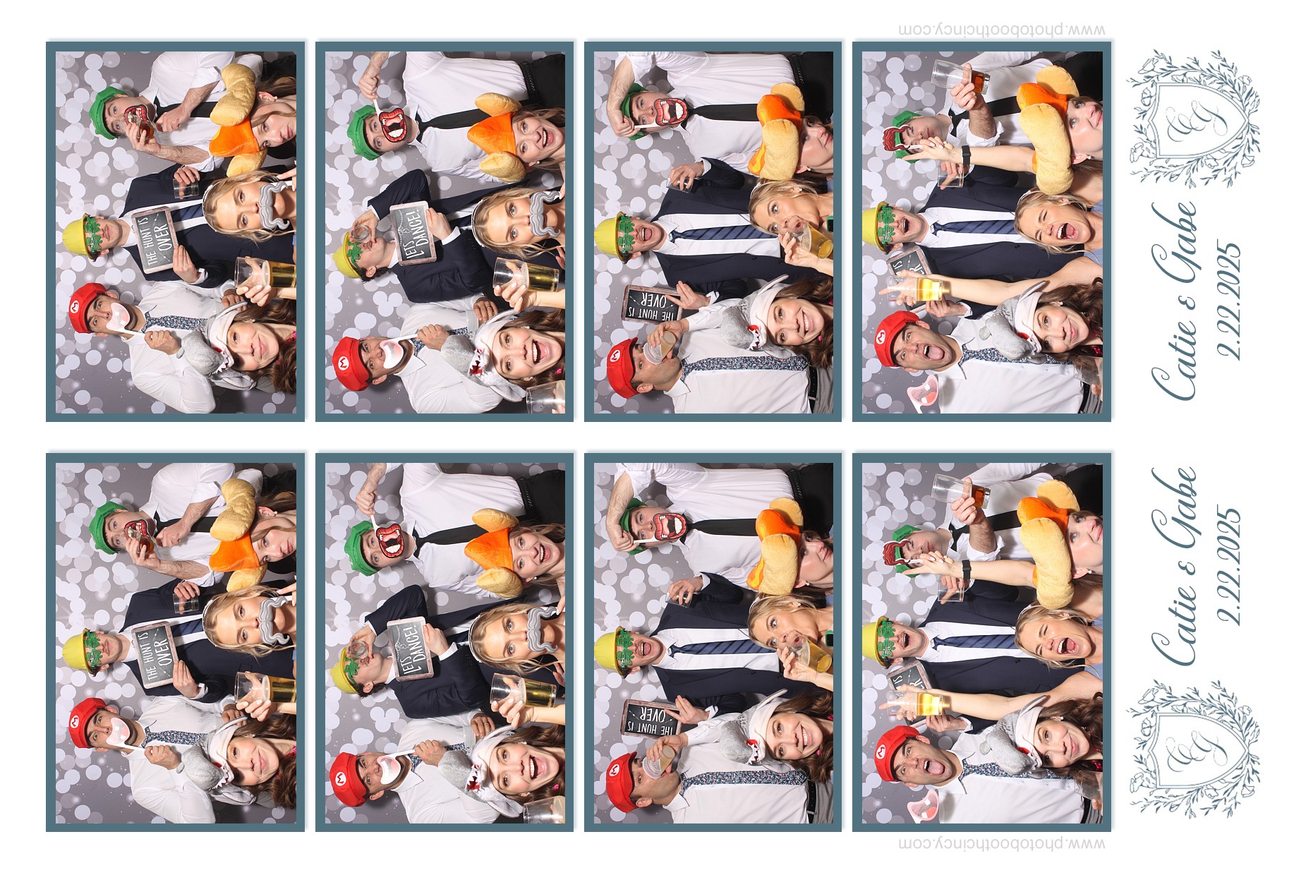 Catie & Gabe  | View more photos from the event at gallery.photoboothcincy.com/u/PhotoBoothCincy/Catie-Gabe