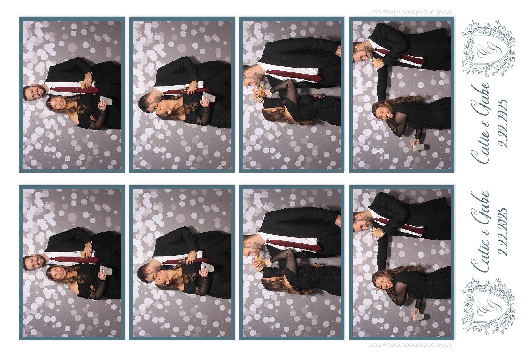 Catie & Gabe  | View more photos from the event at gallery.photoboothcincy.com/u/PhotoBoothCincy/Catie-Gabe