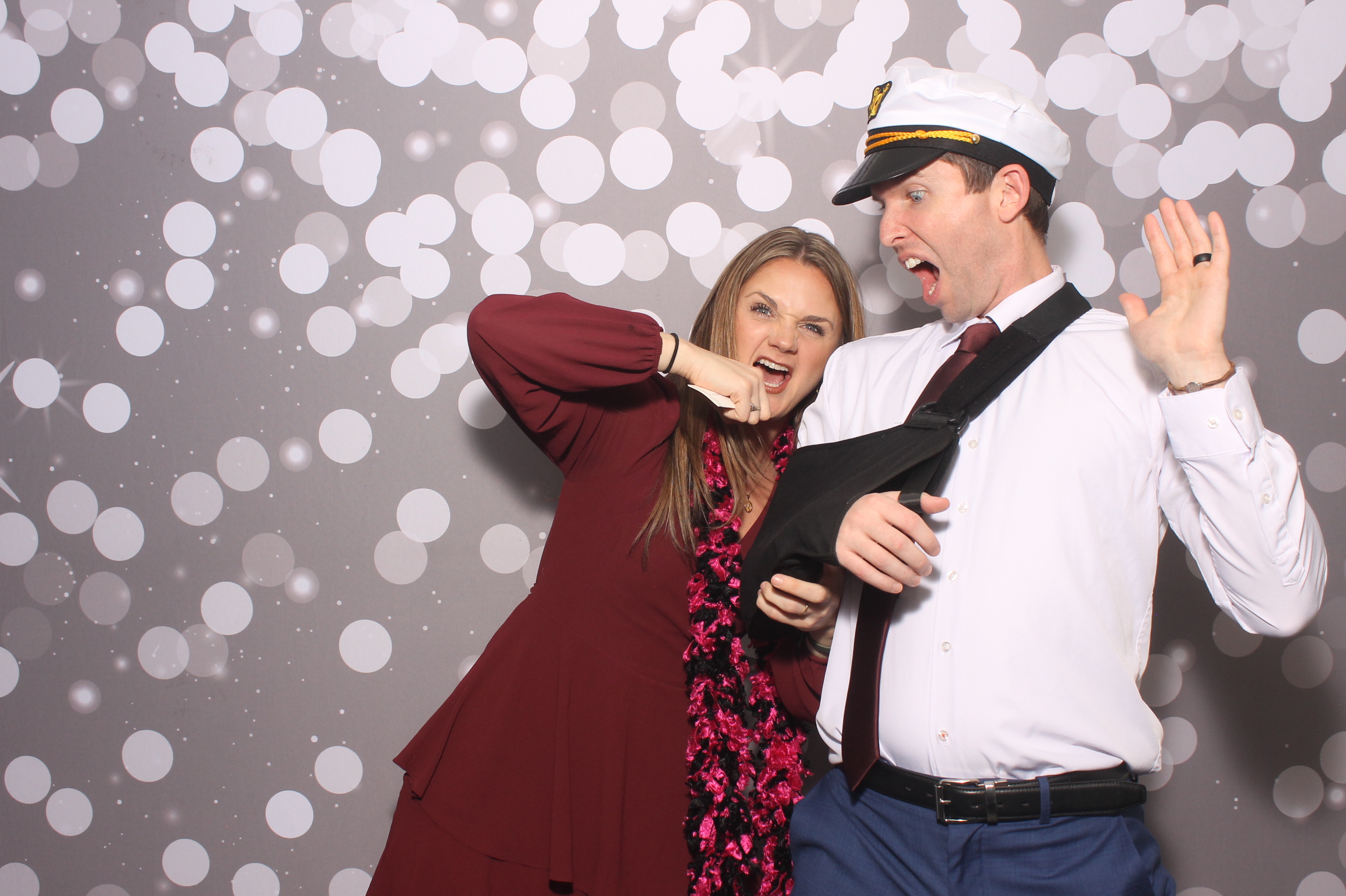 Catie & Gabe  | View more photos from the event at gallery.photoboothcincy.com/u/PhotoBoothCincy/Catie-Gabe