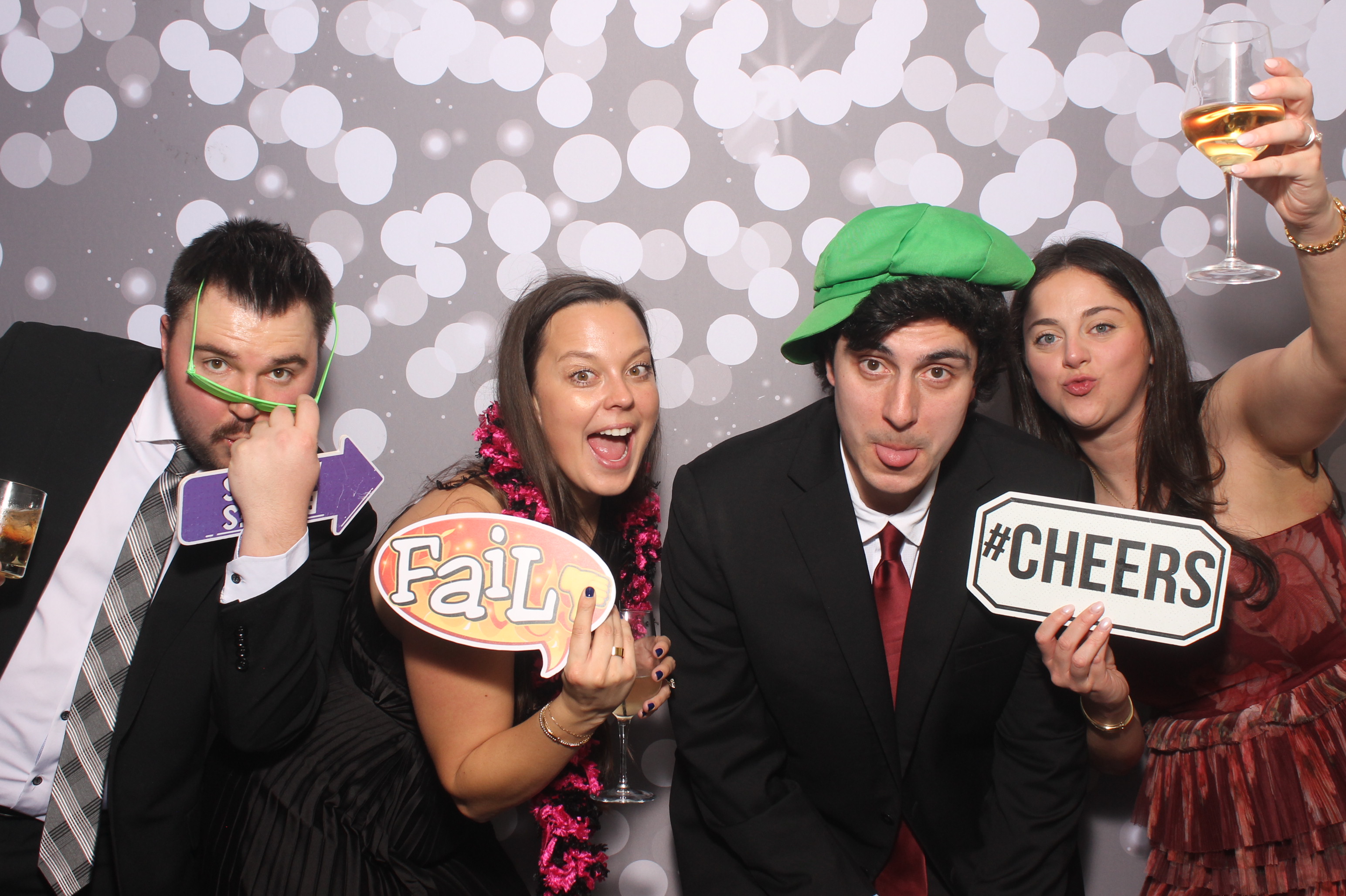 Catie & Gabe  | View more photos from the event at gallery.photoboothcincy.com/u/PhotoBoothCincy/Catie-Gabe