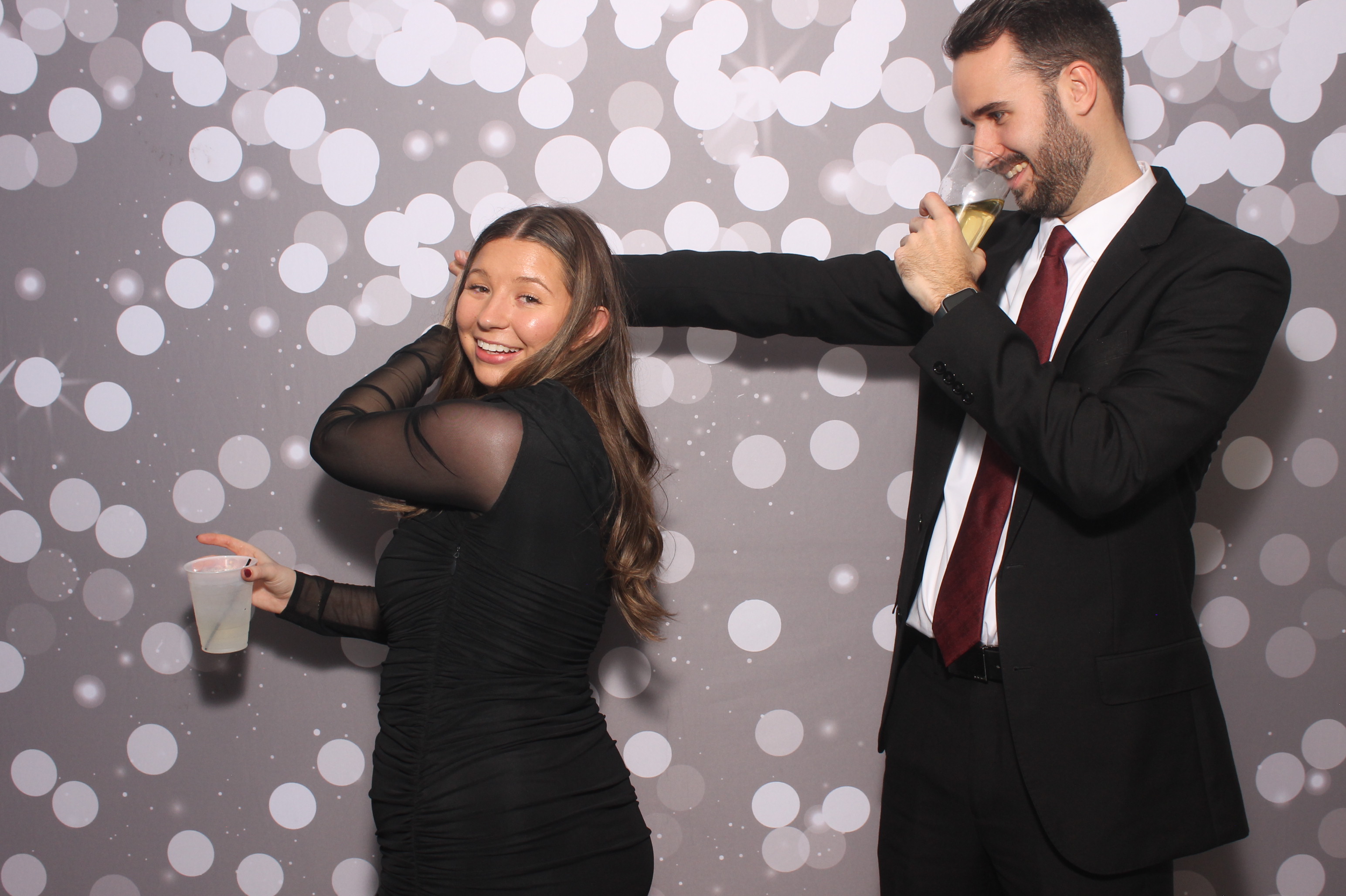 Catie & Gabe  | View more photos from the event at gallery.photoboothcincy.com/u/PhotoBoothCincy/Catie-Gabe