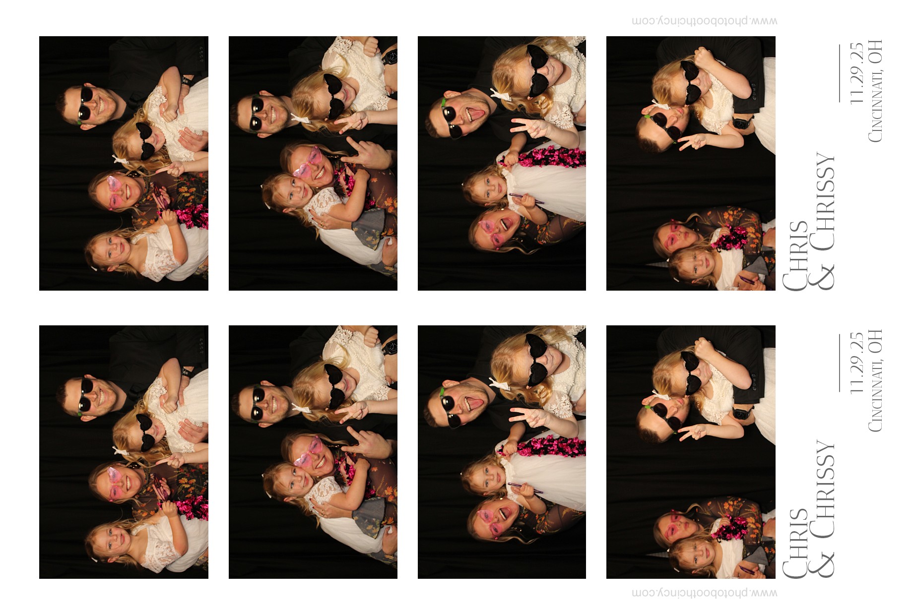 Chris & Chrissy | View more photos from the event at gallery.photoboothcincy.com/u/PhotoBoothCincy/Chris-Chrissy