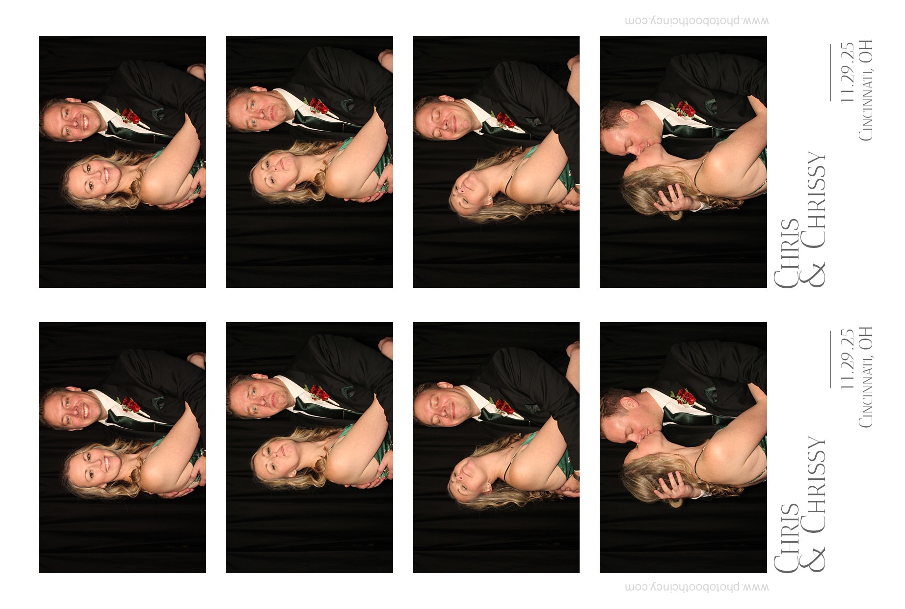 Chris & Chrissy | View more photos from the event at gallery.photoboothcincy.com/u/PhotoBoothCincy/Chris-Chrissy