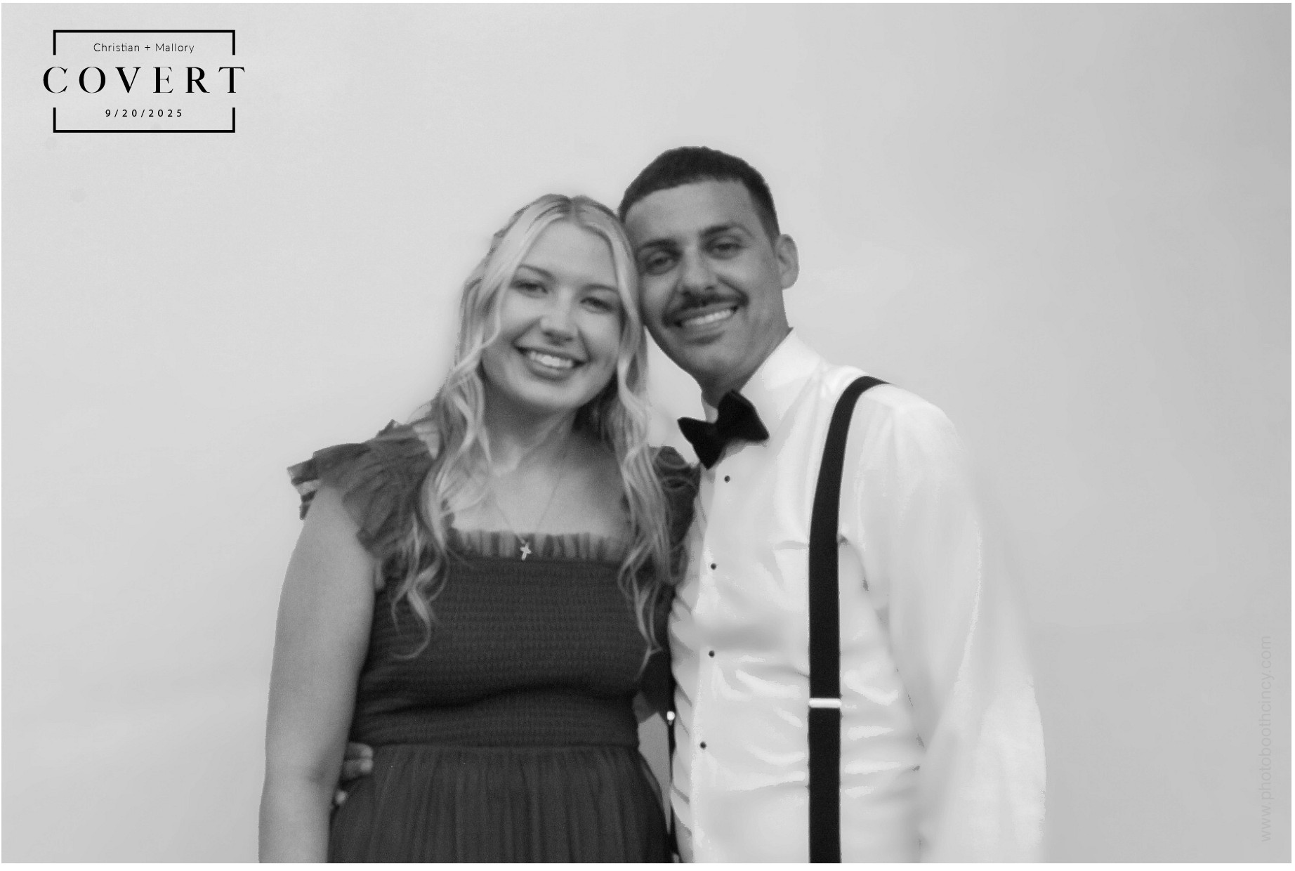 Christian & Mallory | View more photos from the event at gallery.photoboothcincy.com/u/PhotoBoothCincy/Christian-Mallory
