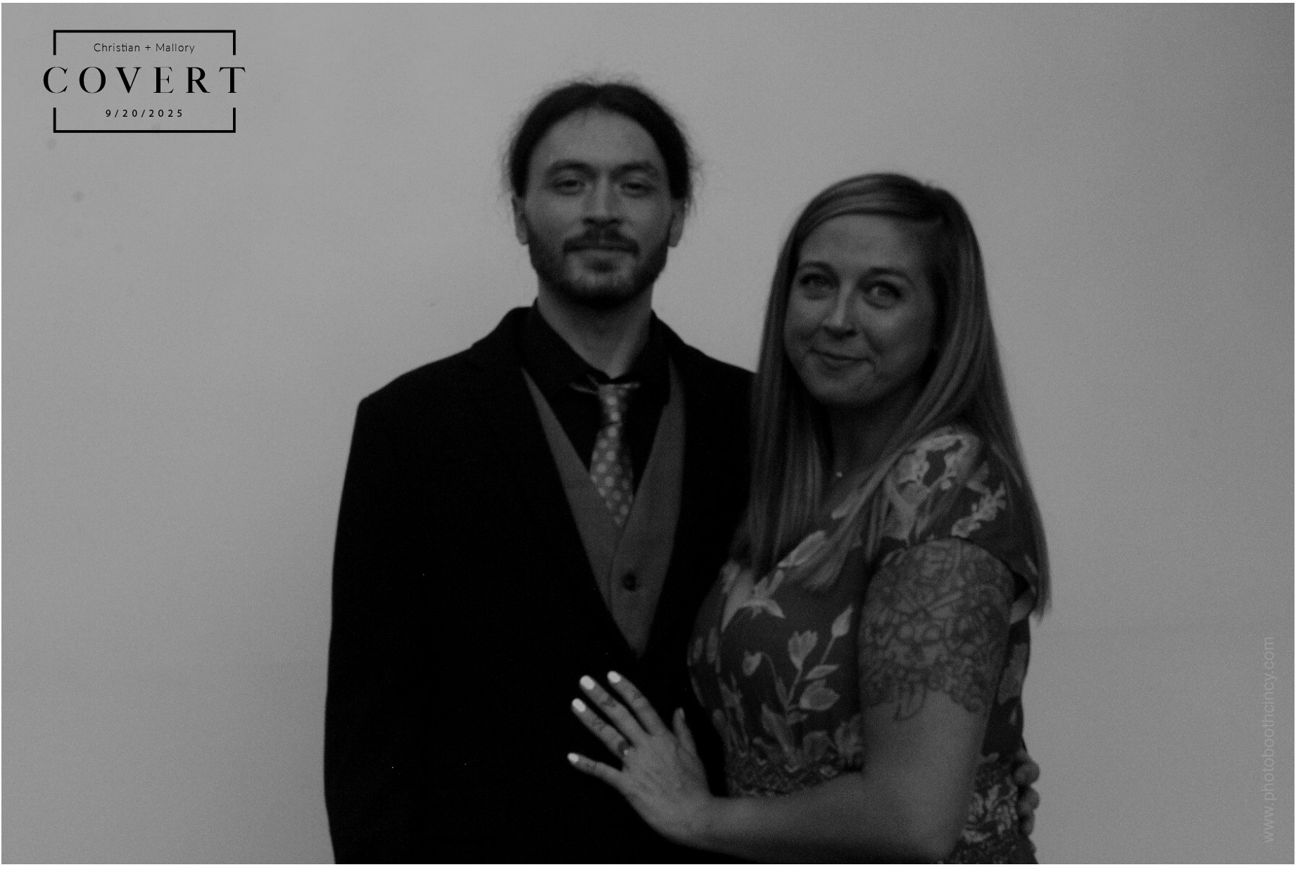 Christian & Mallory | View more photos from the event at gallery.photoboothcincy.com/u/PhotoBoothCincy/Christian-Mallory