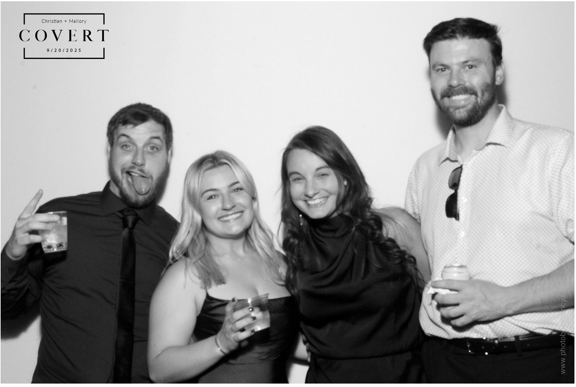 Christian & Mallory | View more photos from the event at gallery.photoboothcincy.com/u/PhotoBoothCincy/Christian-Mallory