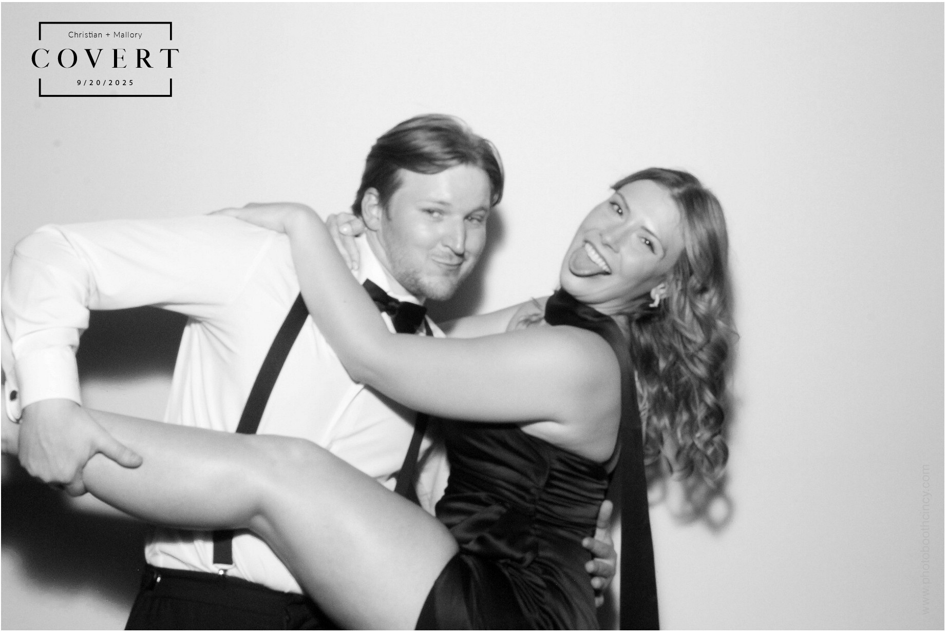 Christian & Mallory | View more photos from the event at gallery.photoboothcincy.com/u/PhotoBoothCincy/Christian-Mallory