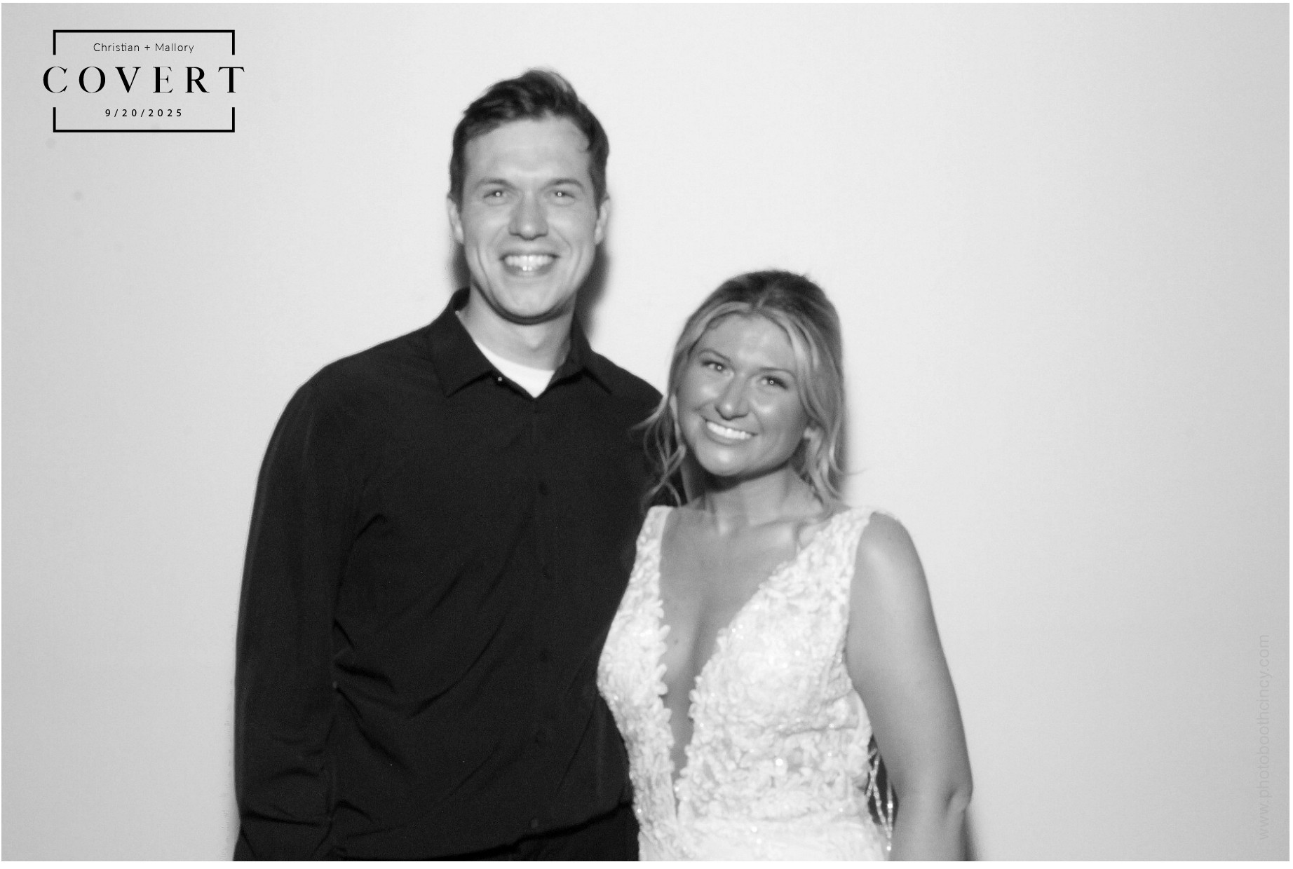 Christian & Mallory | View more photos from the event at gallery.photoboothcincy.com/u/PhotoBoothCincy/Christian-Mallory