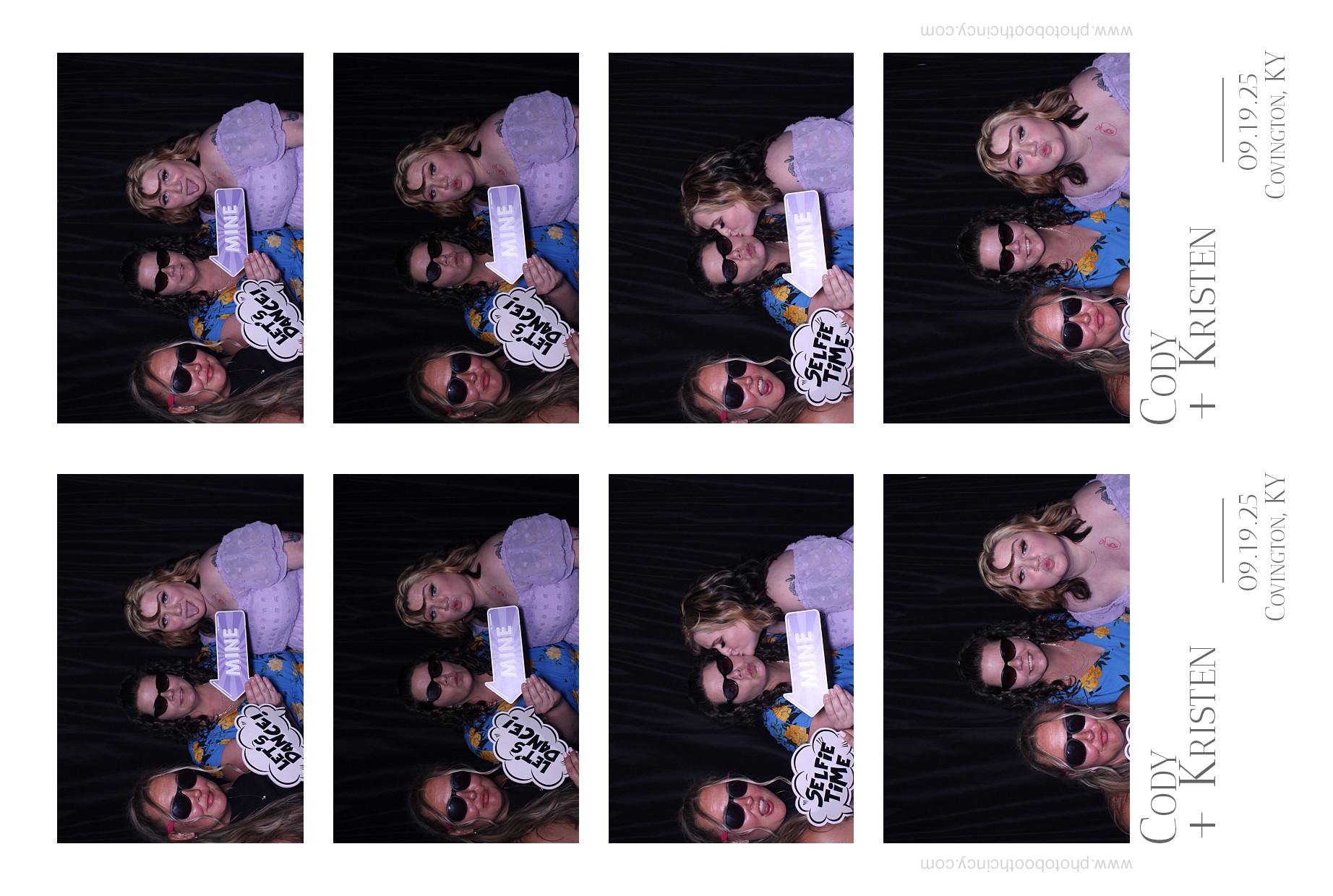 Cody & Kirsten | View more photos from the event at gallery.photoboothcincy.com/u/PhotoBoothCincy/Cody-Kirsten