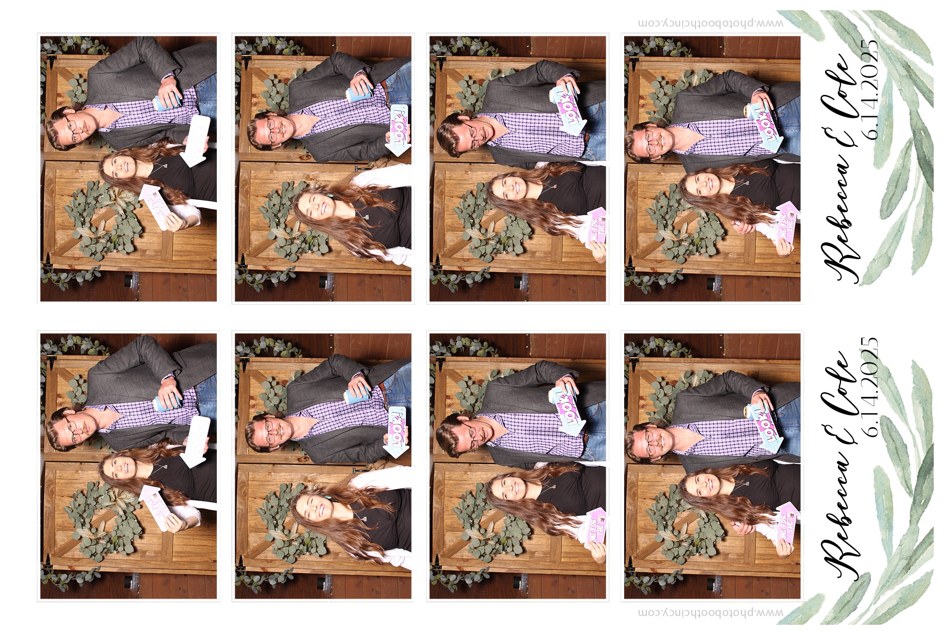 Cole & Rebecca | View more photos from the event at gallery.photoboothcincy.com/u/PhotoBoothCincy/Cole-Rebecca