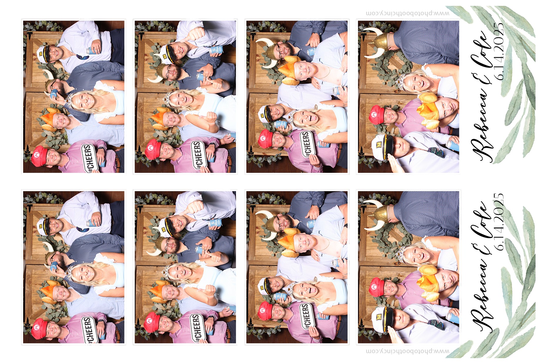 Cole & Rebecca | View more photos from the event at gallery.photoboothcincy.com/u/PhotoBoothCincy/Cole-Rebecca