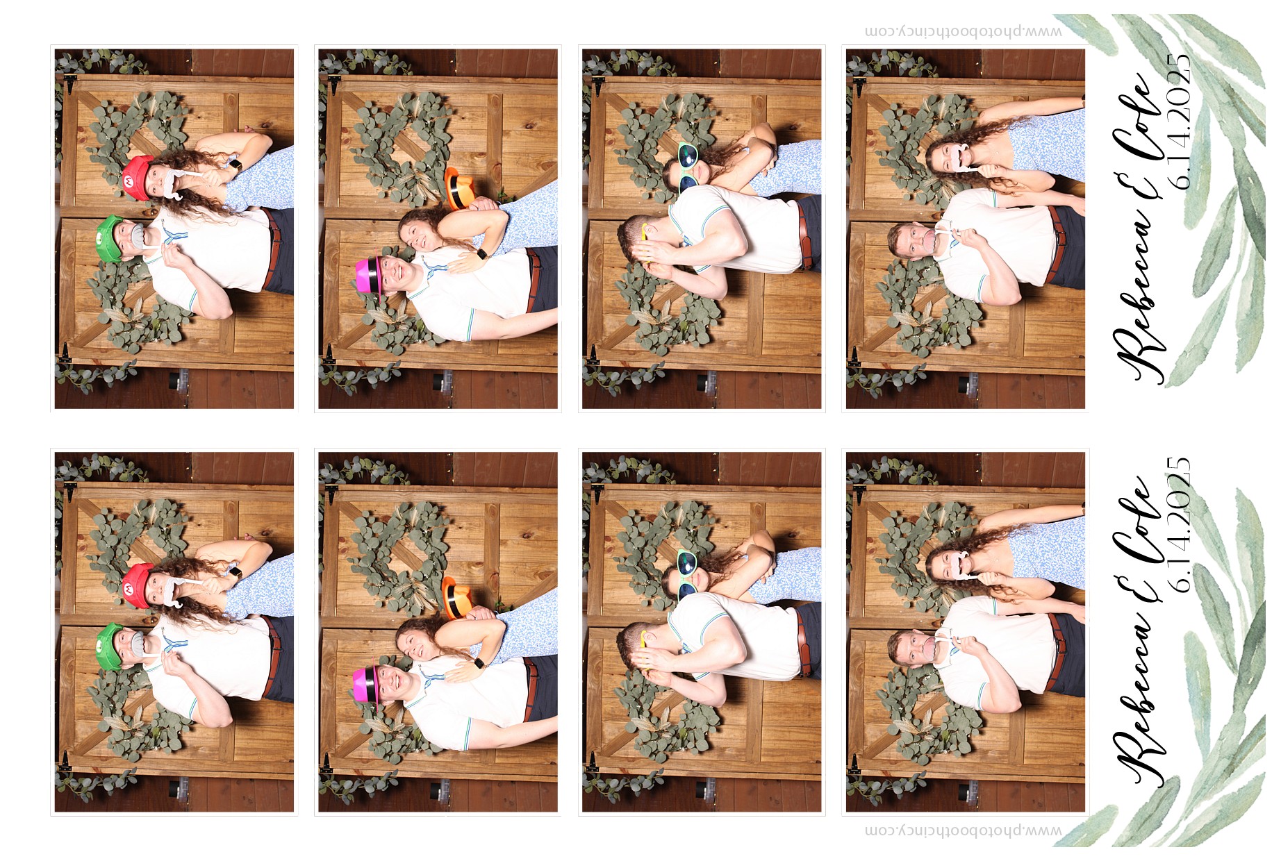 Cole & Rebecca | View more photos from the event at gallery.photoboothcincy.com/u/PhotoBoothCincy/Cole-Rebecca