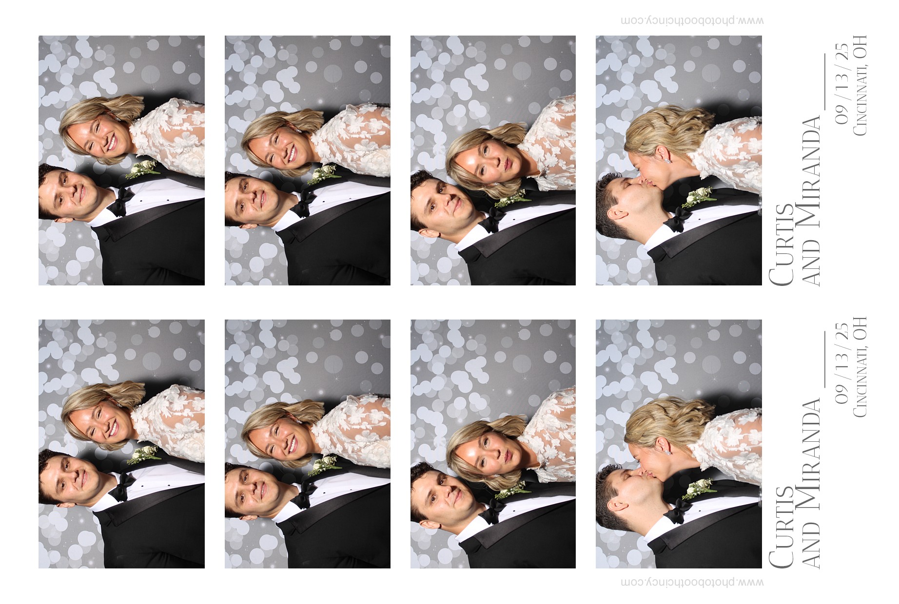 Curtis & Miranda | View more photos from the event at gallery.photoboothcincy.com/u/PhotoBoothCincy/Curtis-Miranda