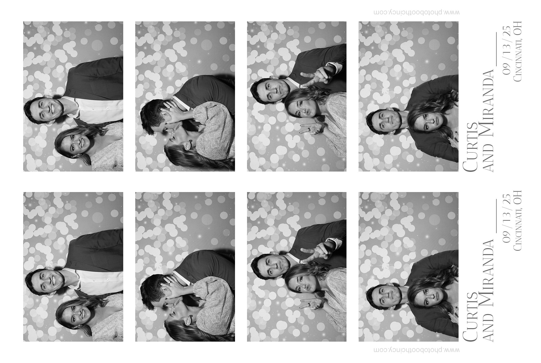 Curtis & Miranda | View more photos from the event at gallery.photoboothcincy.com/u/PhotoBoothCincy/Curtis-Miranda