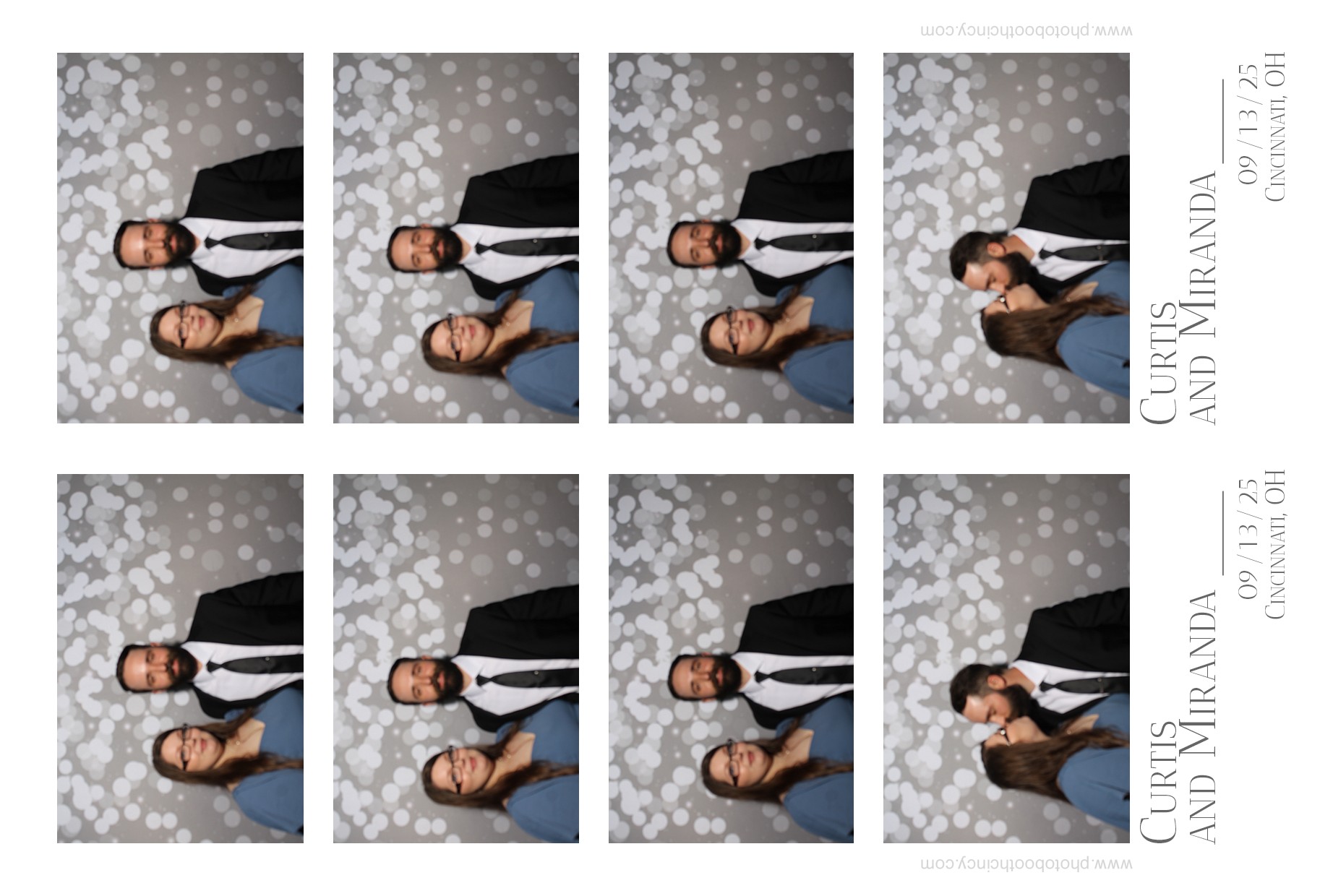 Curtis & Miranda | View more photos from the event at gallery.photoboothcincy.com/u/PhotoBoothCincy/Curtis-Miranda