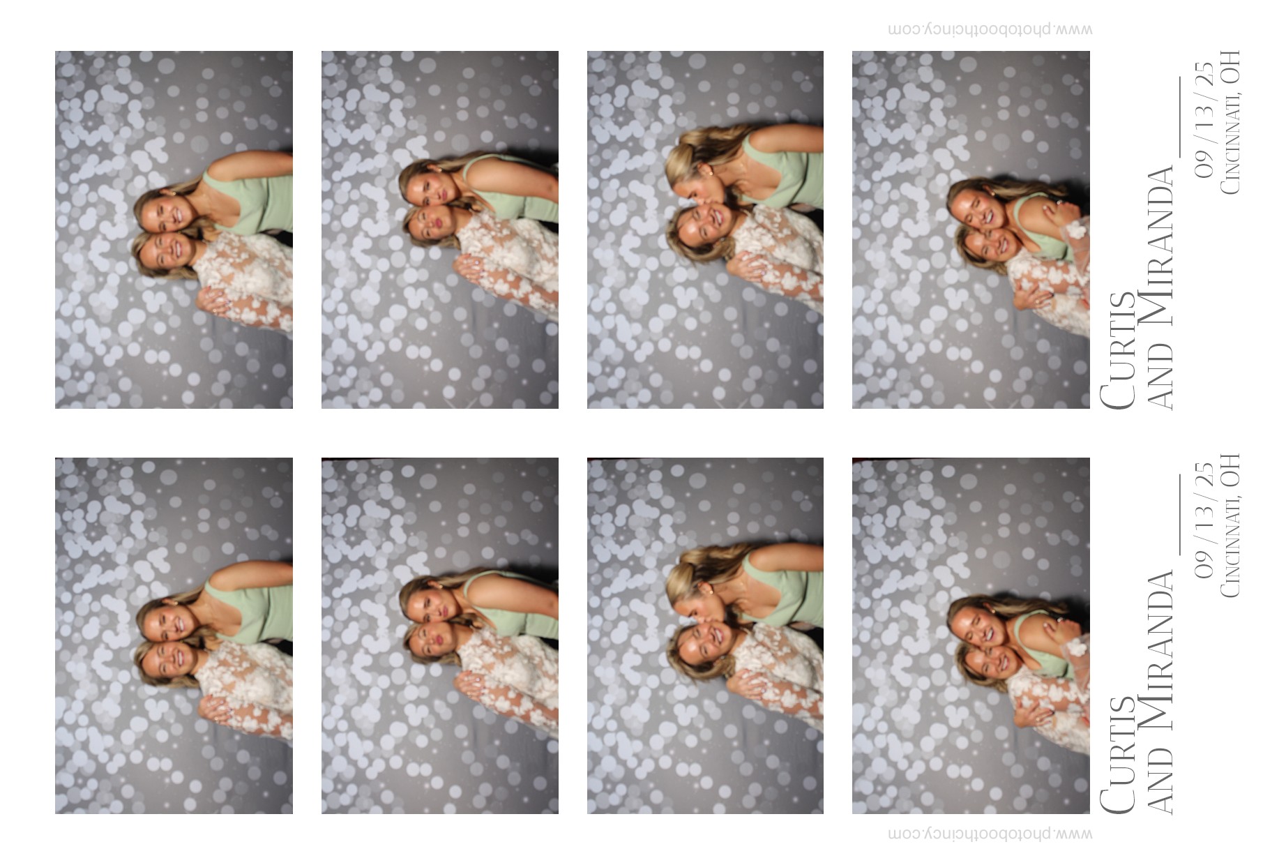 Curtis & Miranda | View more photos from the event at gallery.photoboothcincy.com/u/PhotoBoothCincy/Curtis-Miranda