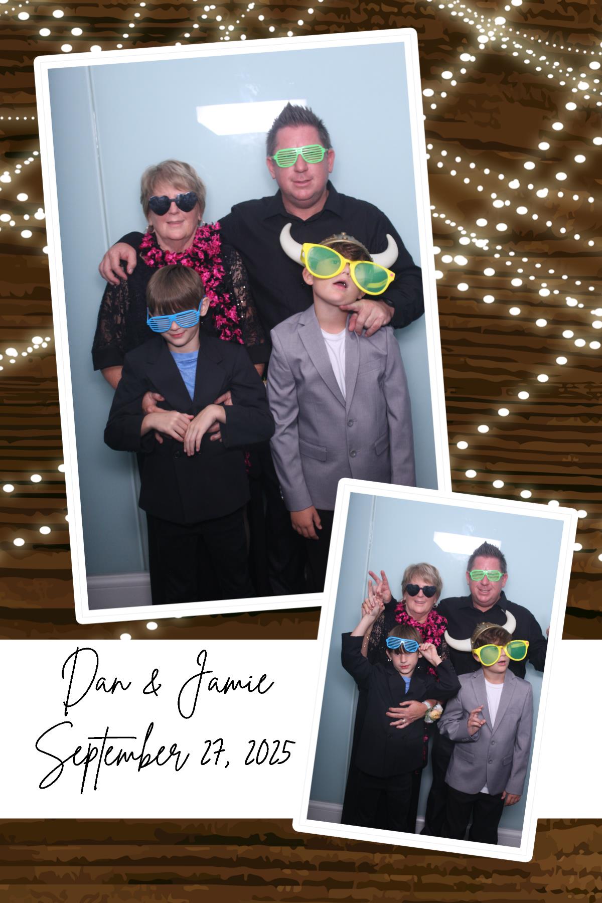 Dan & Jamie | View more photos from the event at gallery.photoboothcincy.com/u/PhotoBoothCincy/Dan-Jamie